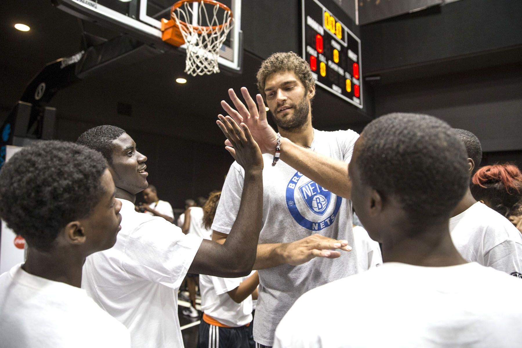 Brook Lopez Says He Lost 15 Pounds