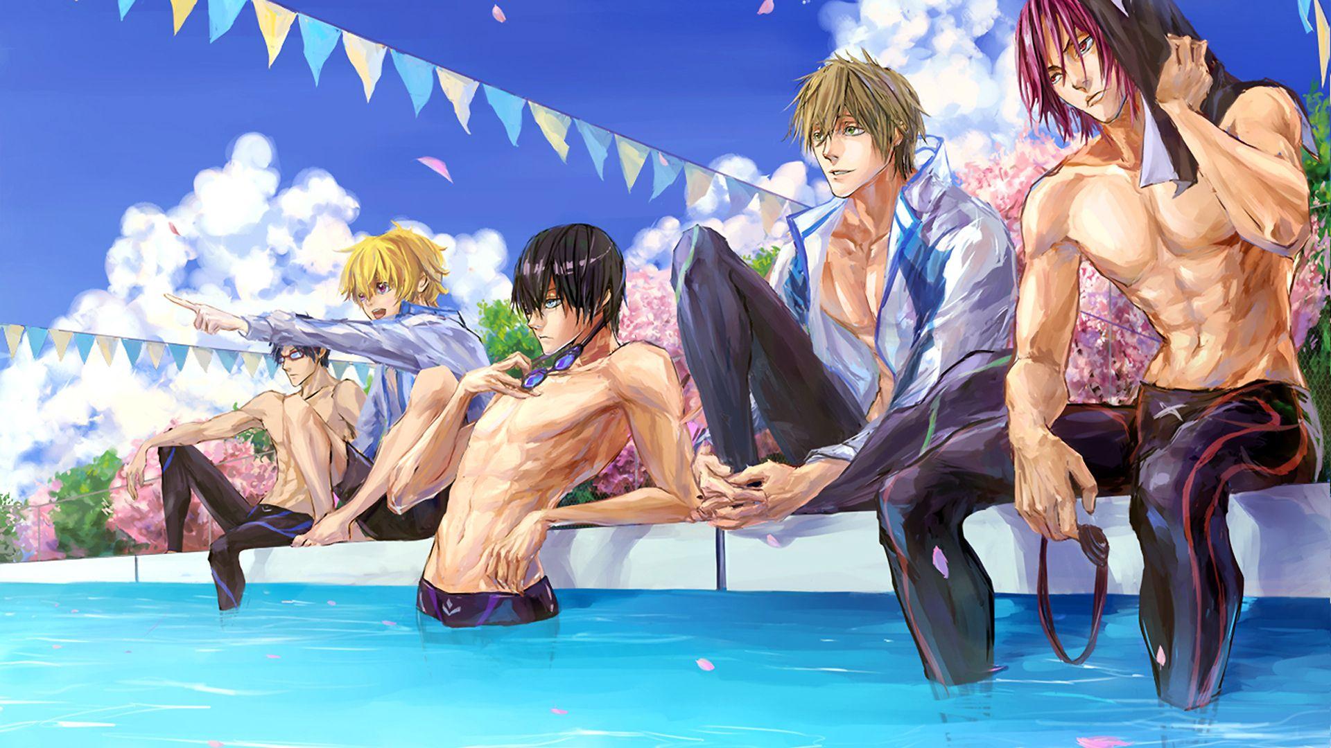 Anime Free! Swim Club Wallpaper HD