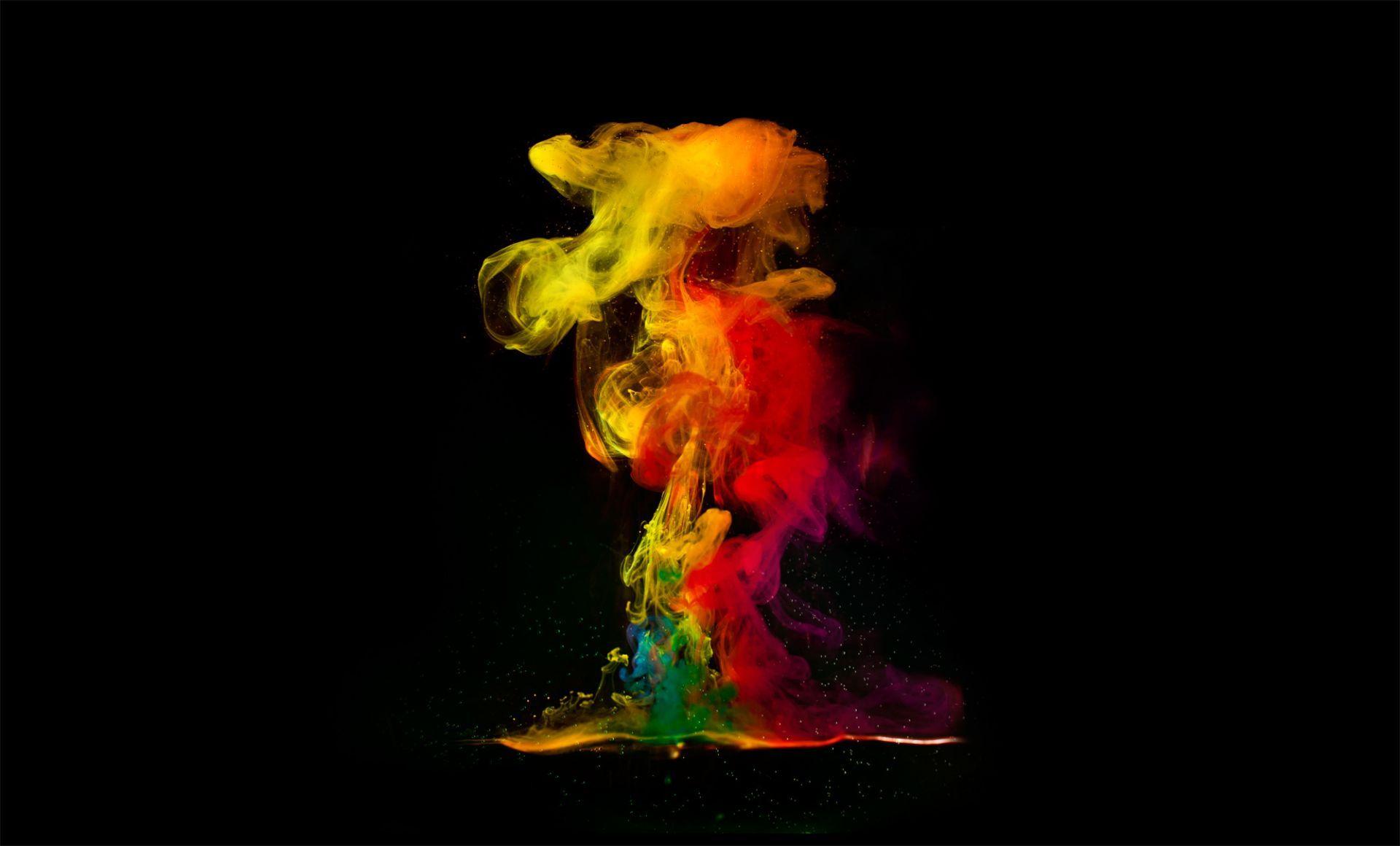 3D Abstract Color Smoke Effect Wallpaper. HD 3D and Abstract