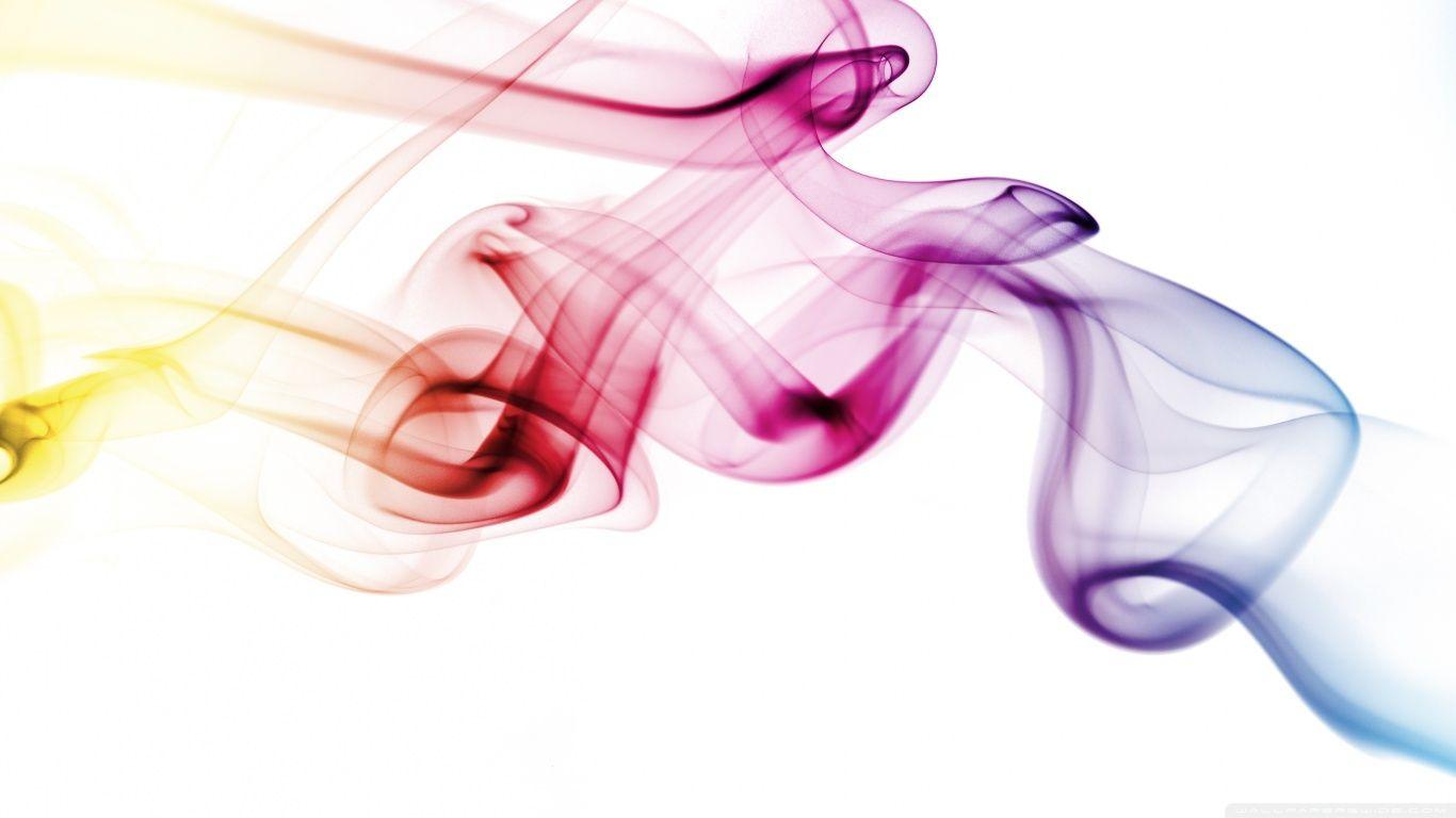 Colored Smoke White Background ❤ UHD desktop wallpaper for Ultra