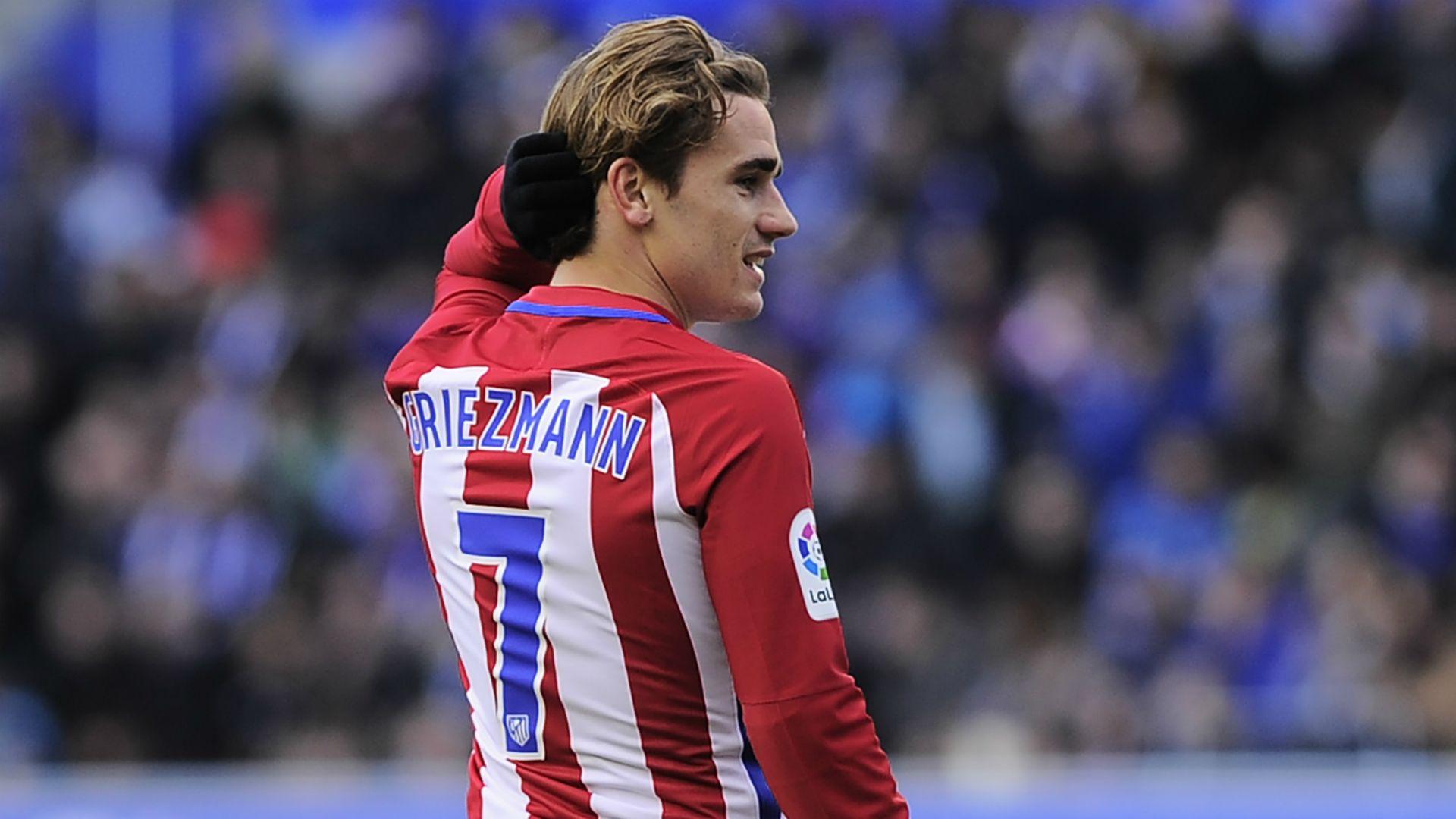 Griezmann at Man Utd in Beckham's number seven jersey would be