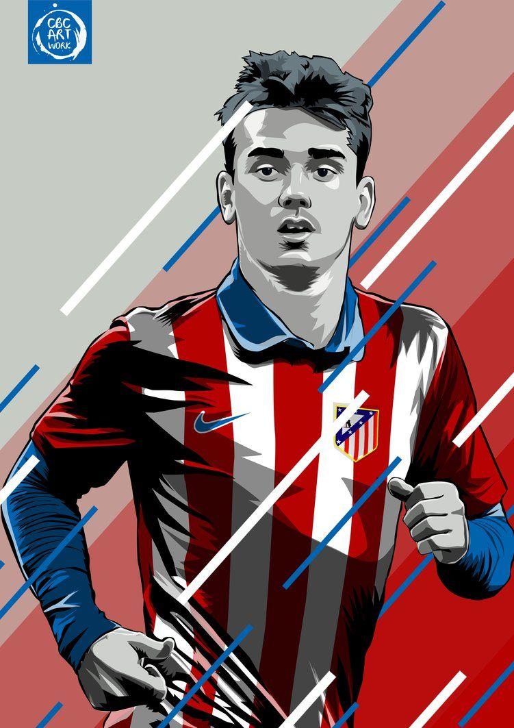 Antoine Griezmann. Atletico de Madrid. Football