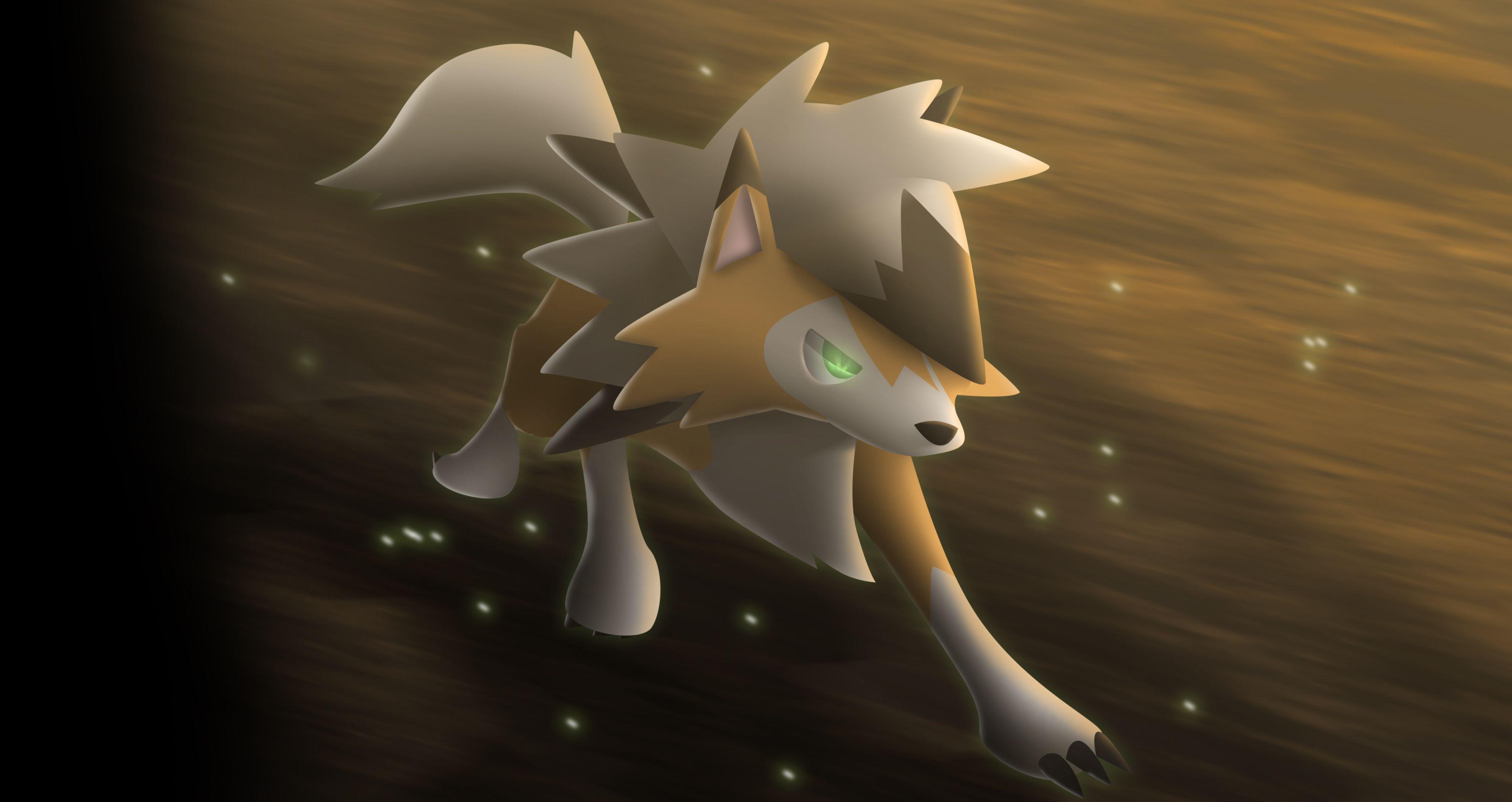 Lycanroc Dusk Form Full HD Wallpaper and Backgroundx2122
