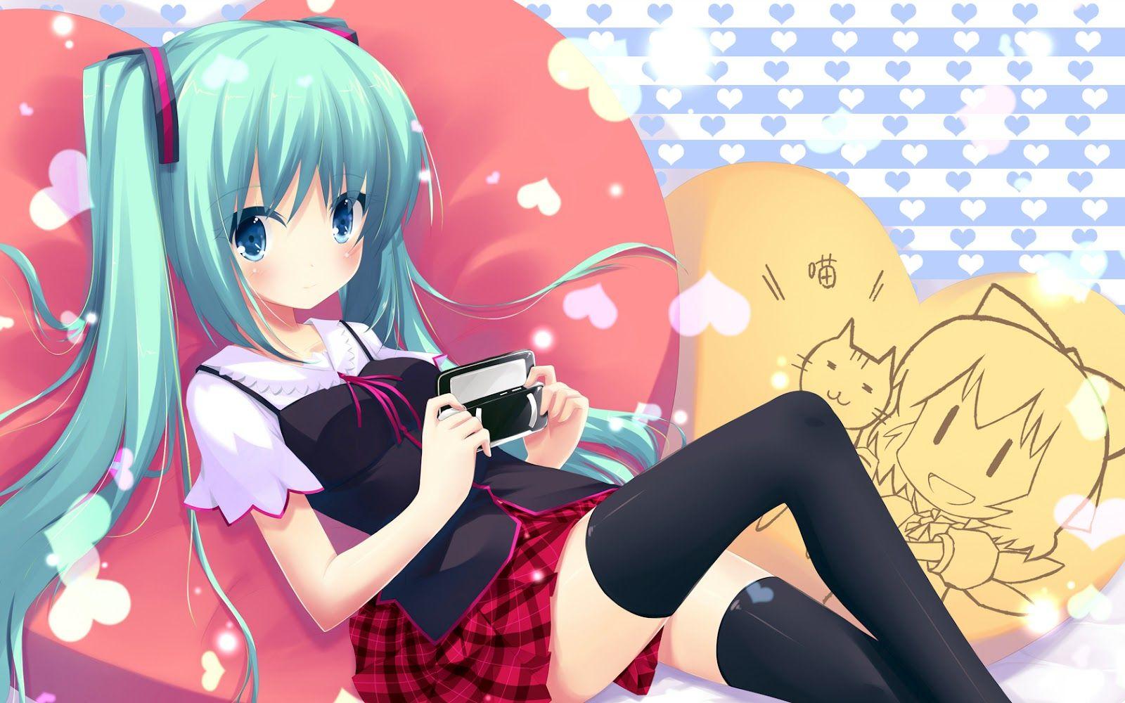 Hatsune Miku Wallpaper. Gamebud