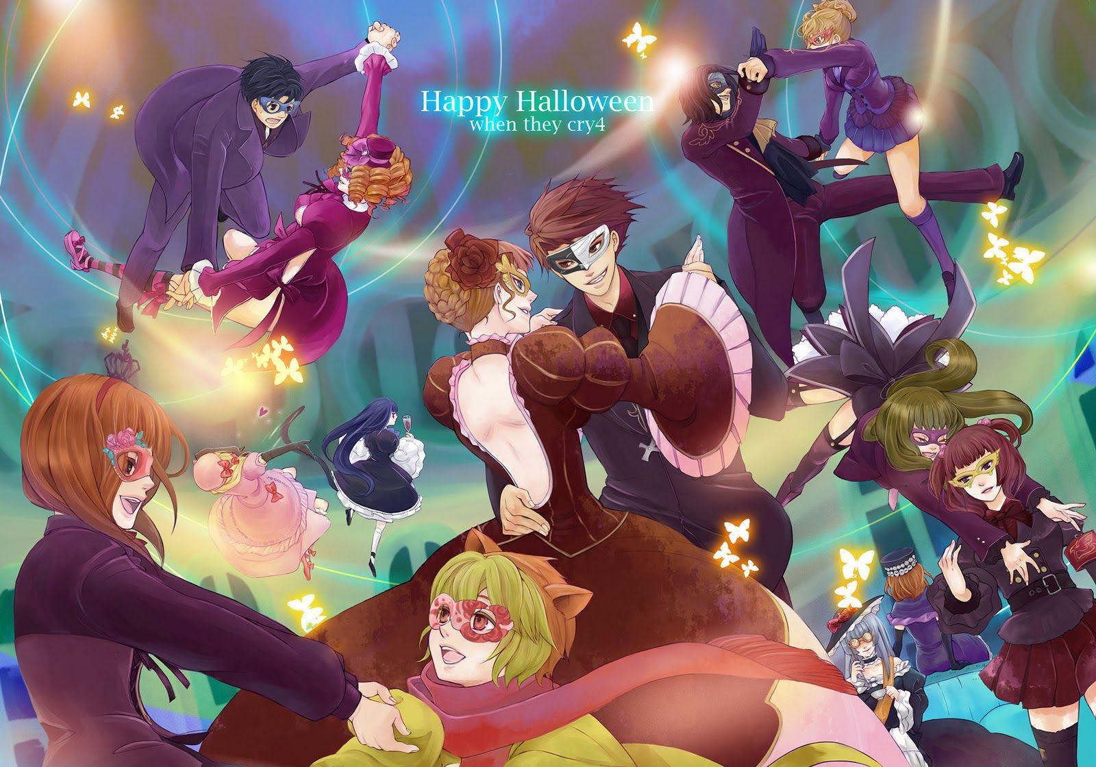 Tokio Revolution: Halloween anime wallpaper