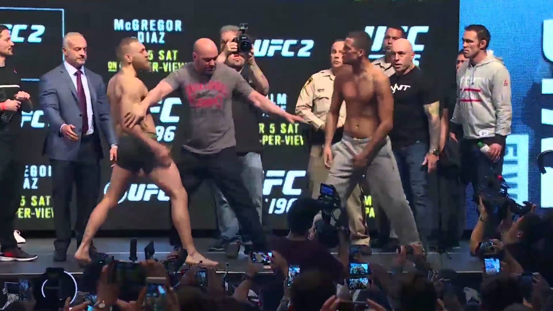 UFC 196: McGregor vs. Diaz Faceoff