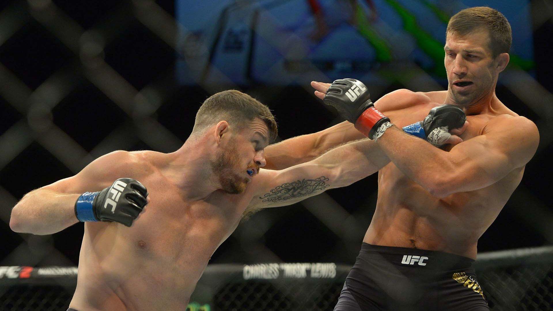 Michael Bisping Viciously KOs Luke Rockhold at UFC 199