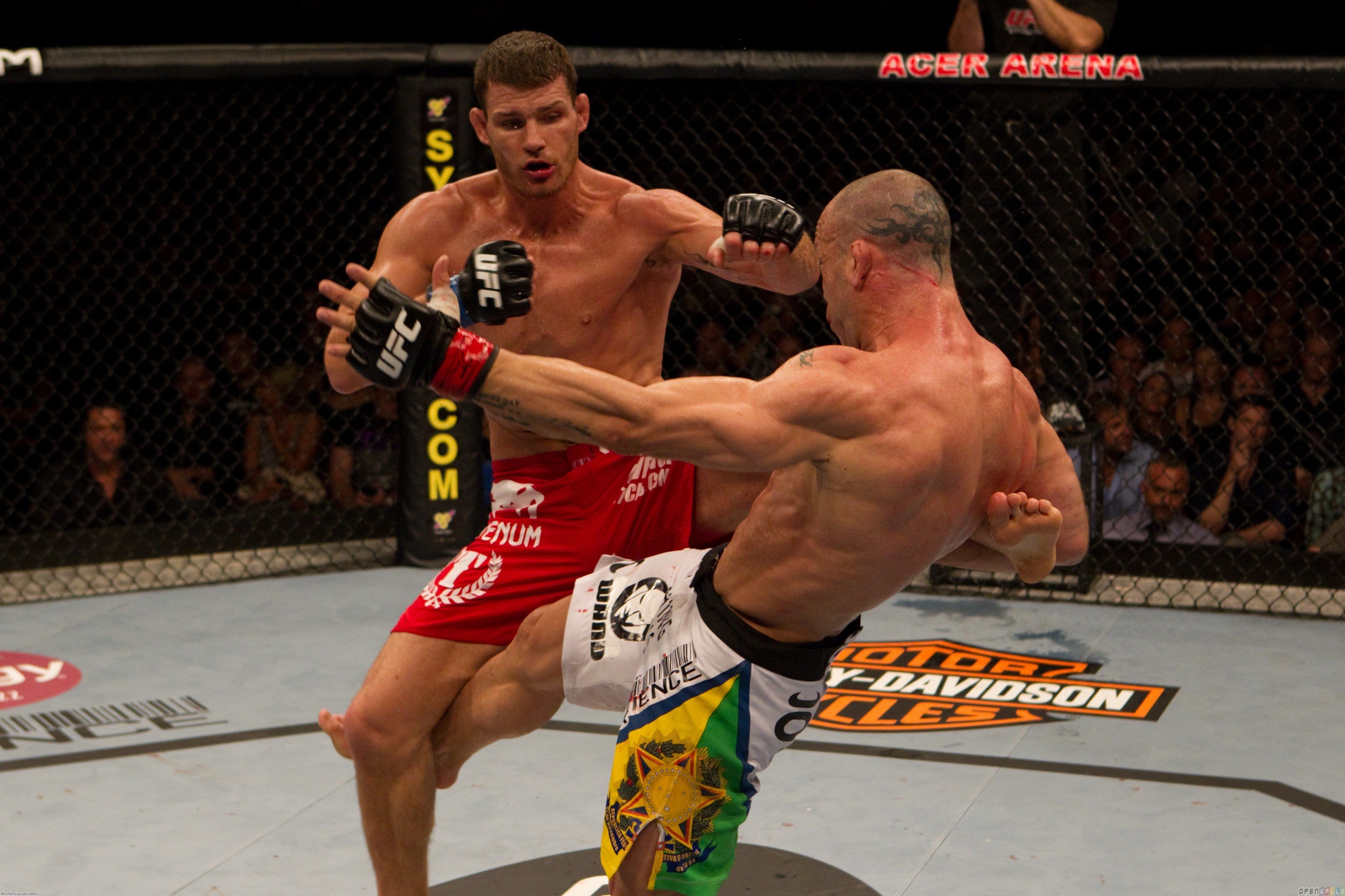 A list of fighters who fought Michael Bisping on steroids