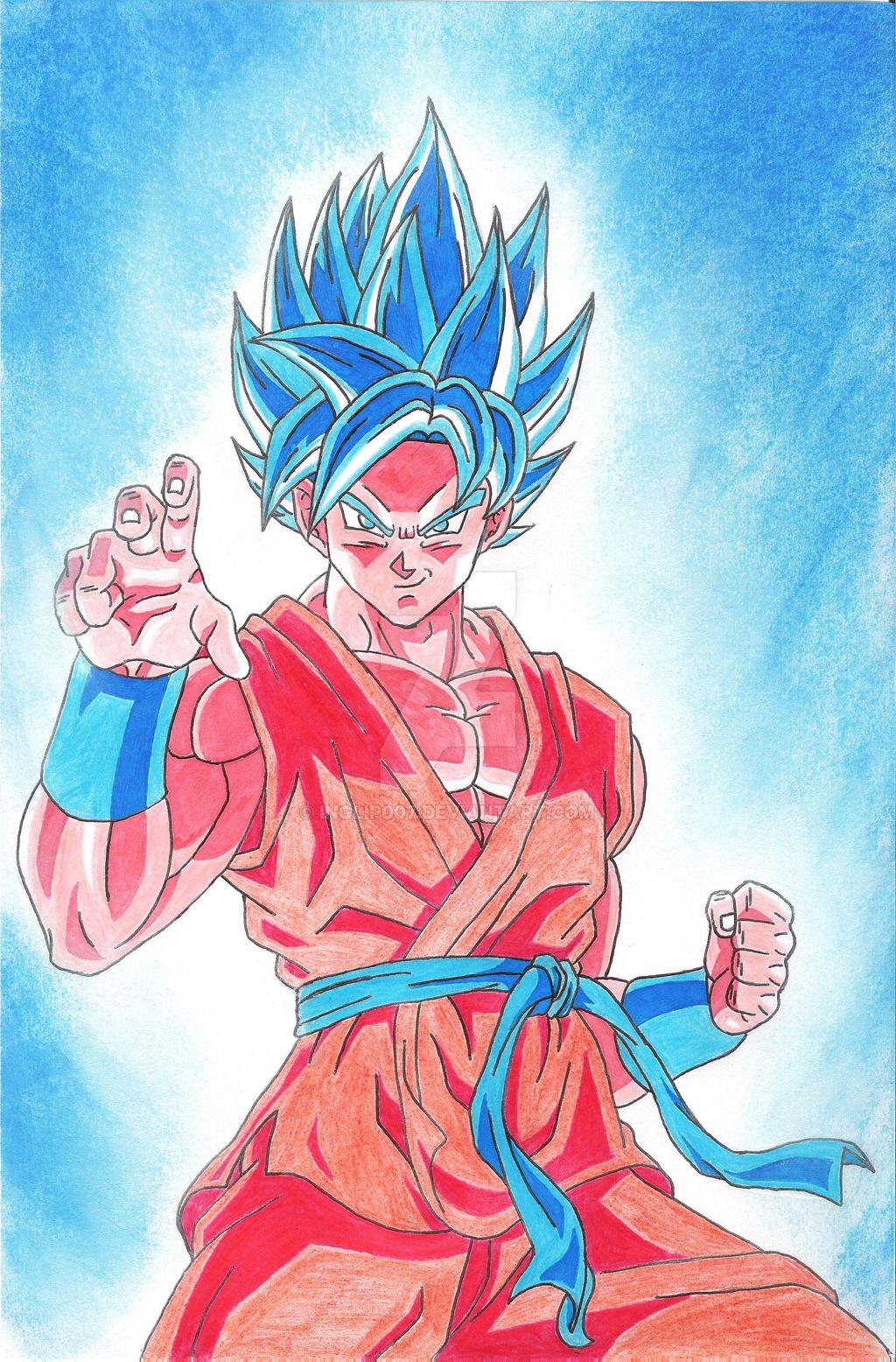 Goku {Super Saiyan Beyond God}
