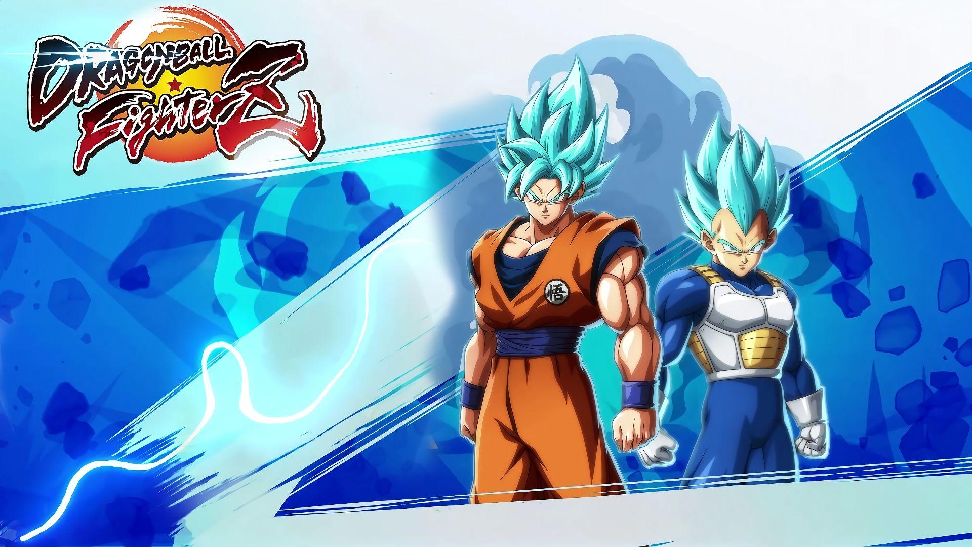 HD Super Saiyan Blue Goku and Vegeta Dragon Ball