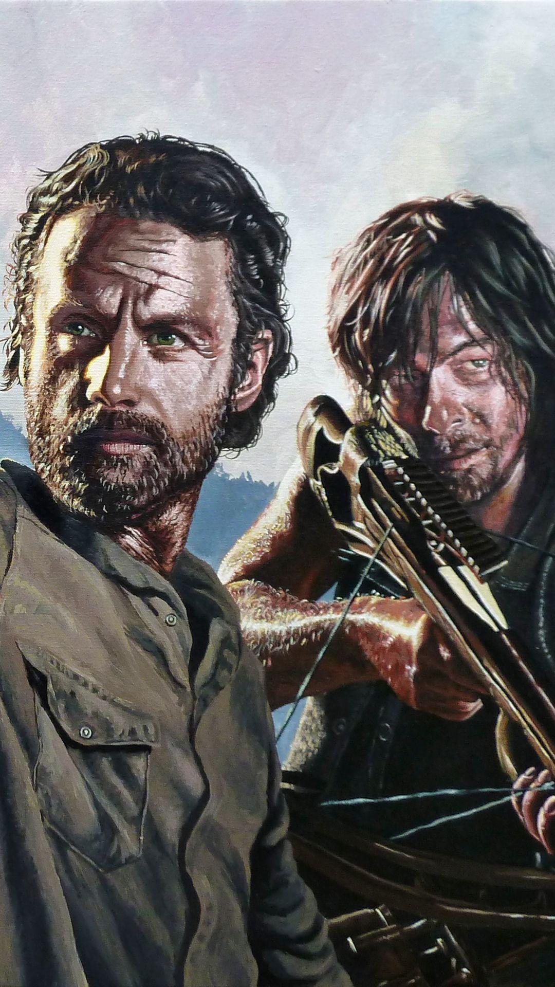 TV Show The Walking Dead (1080x1920) Wallpaper