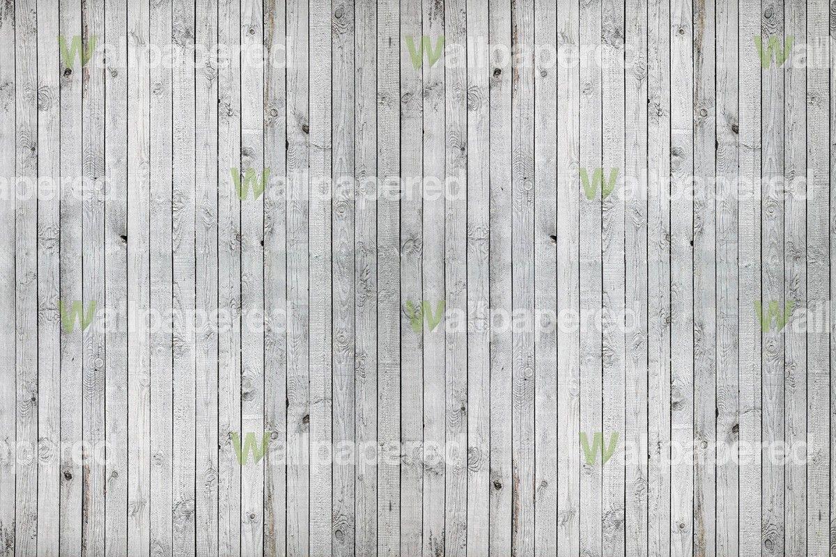Weathered White Wood wallpaper. Wood Textured Mural