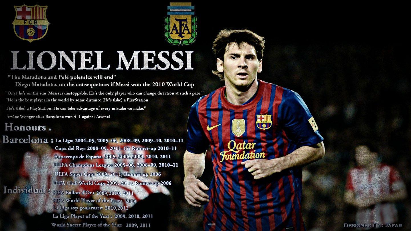 Lionel Messi Barcelona 2013 HD Wallpaper