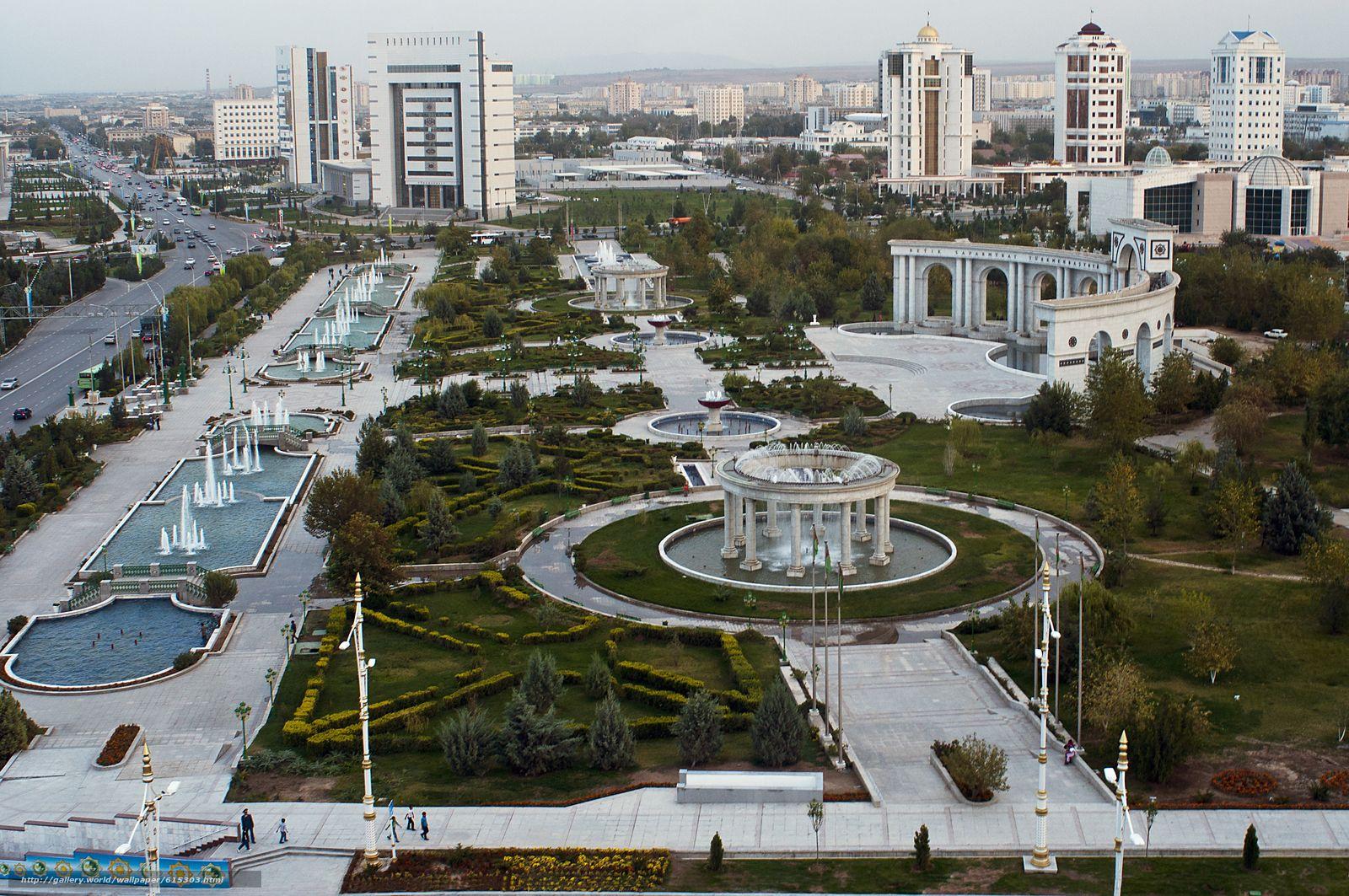 Download wallpaper Ashgabat, Turkmenistan, Turkmenistan, area free