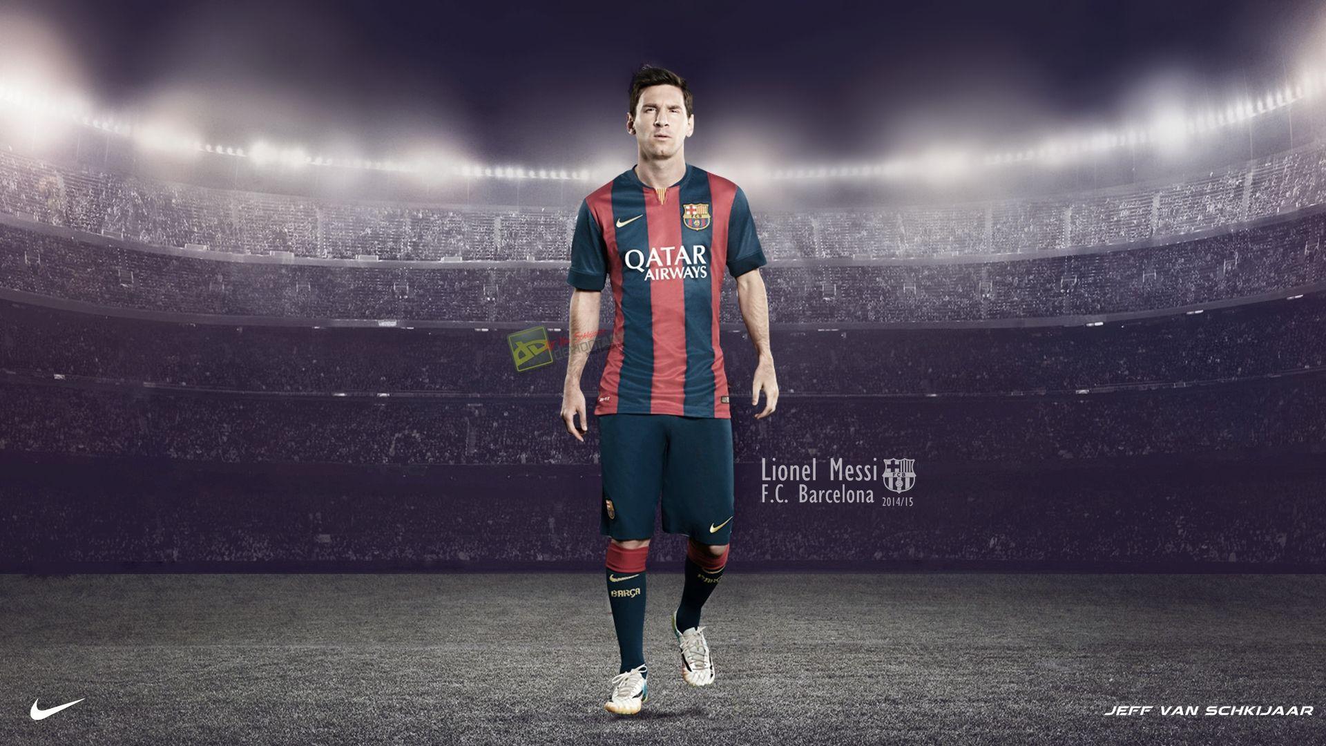 Messi In Stadium Wallpaper: Players, Teams, Leagues Wallpaper
