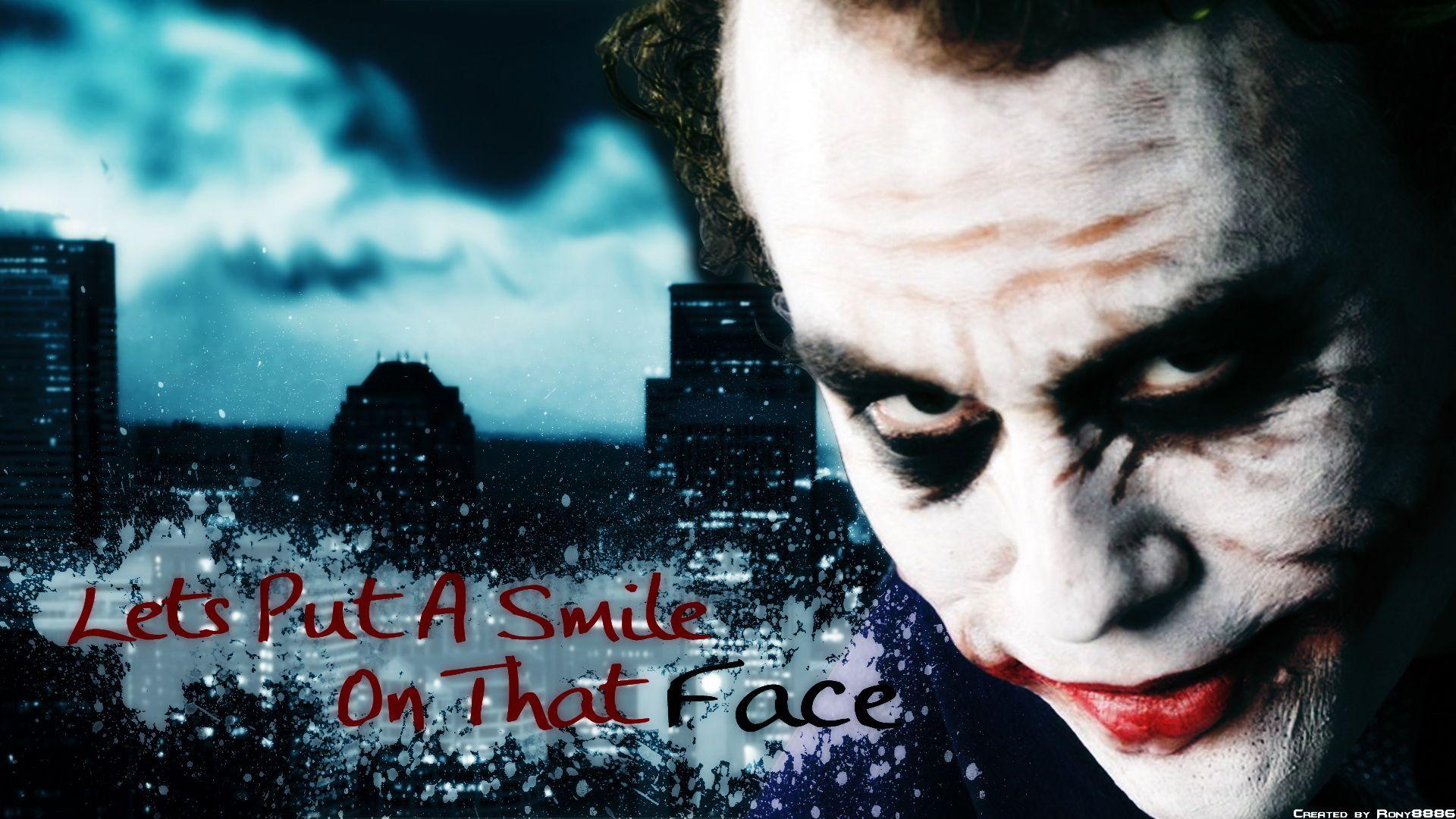 Jokers Smile Quotes HD Image Joker Quotes Wallpaper