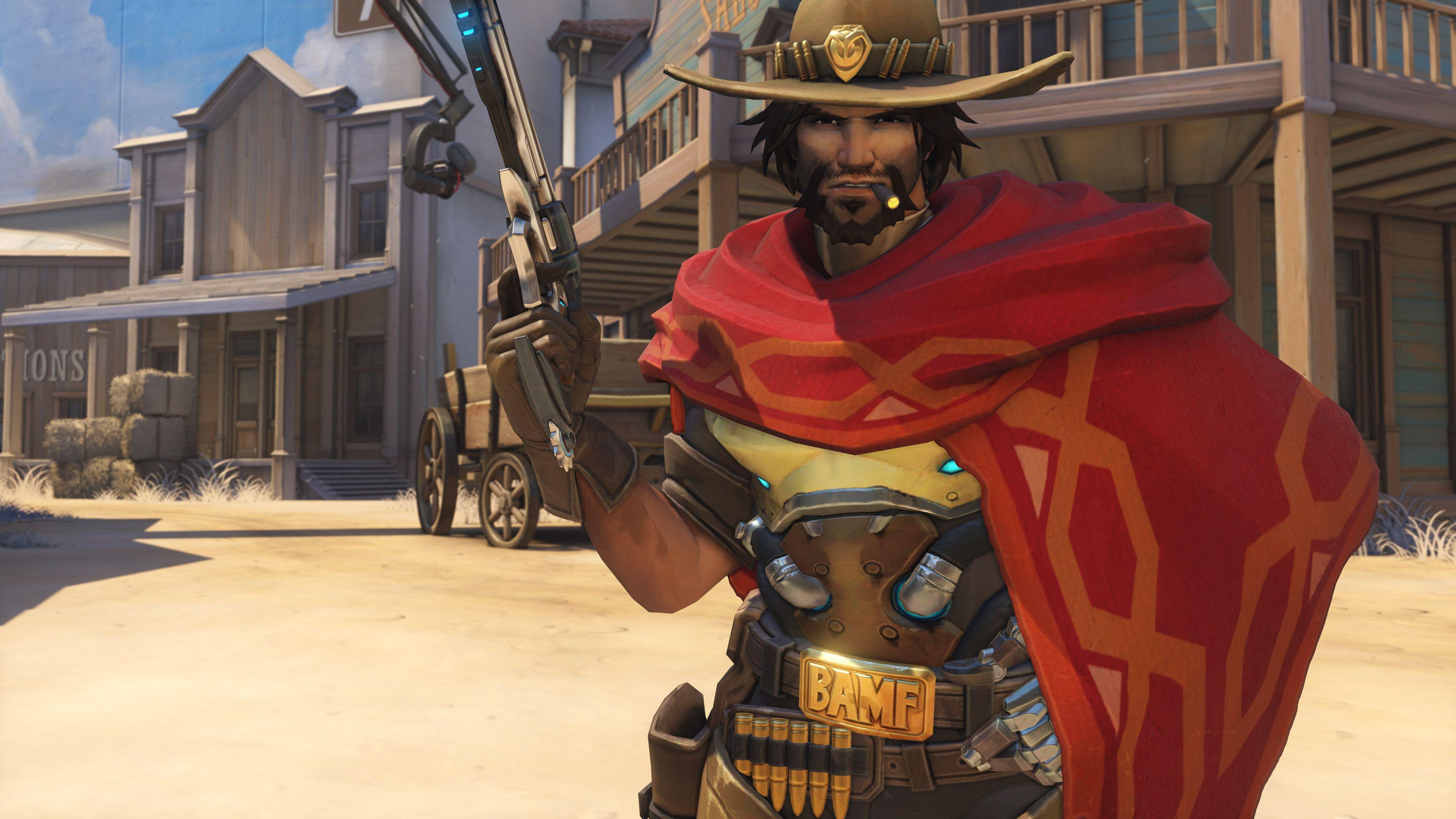 4K McCree (Overwatch) Wallpaper and Background Image