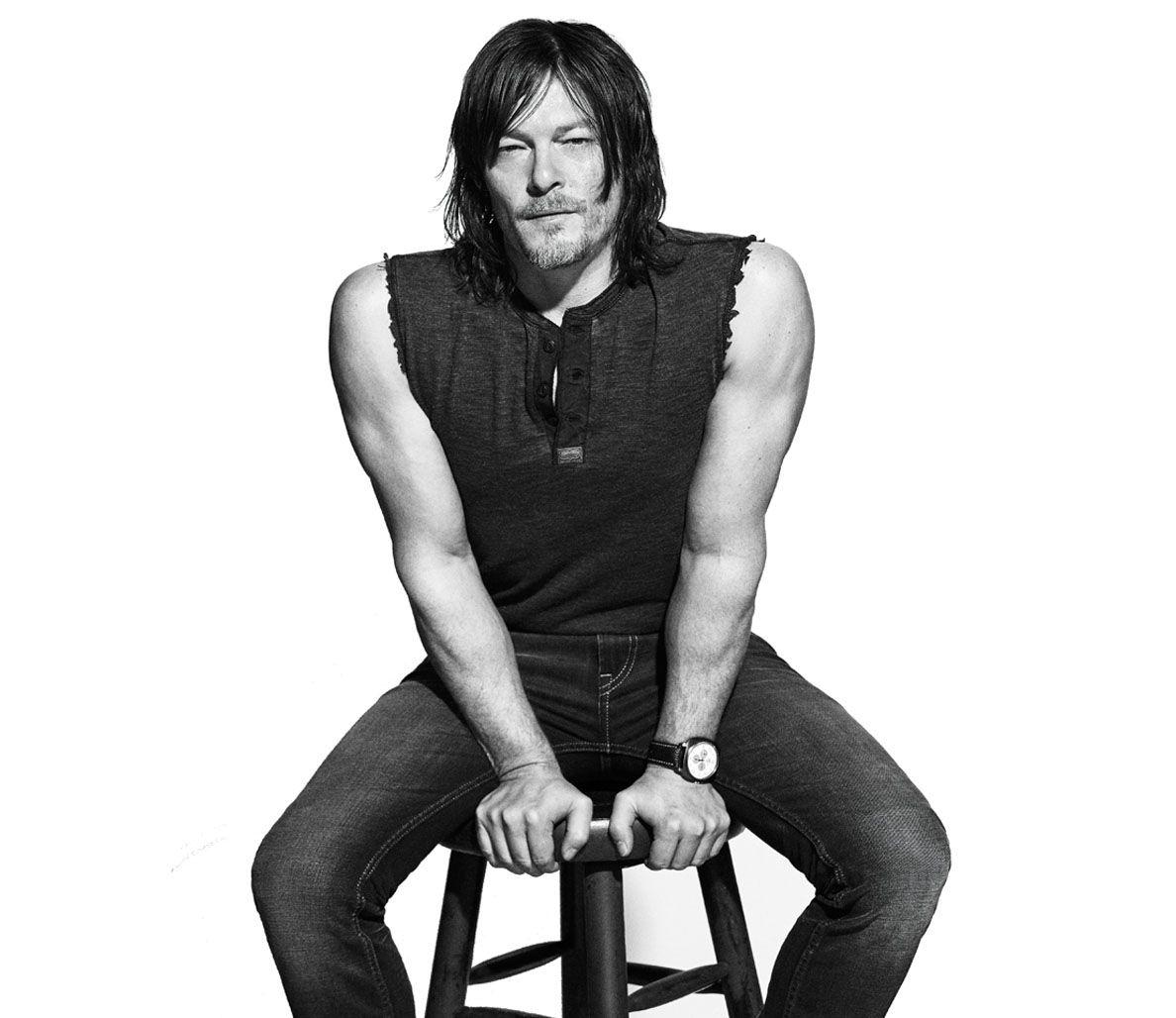 Behind the Scenes: Norman Reedus' March 2016 Cover Shoot.