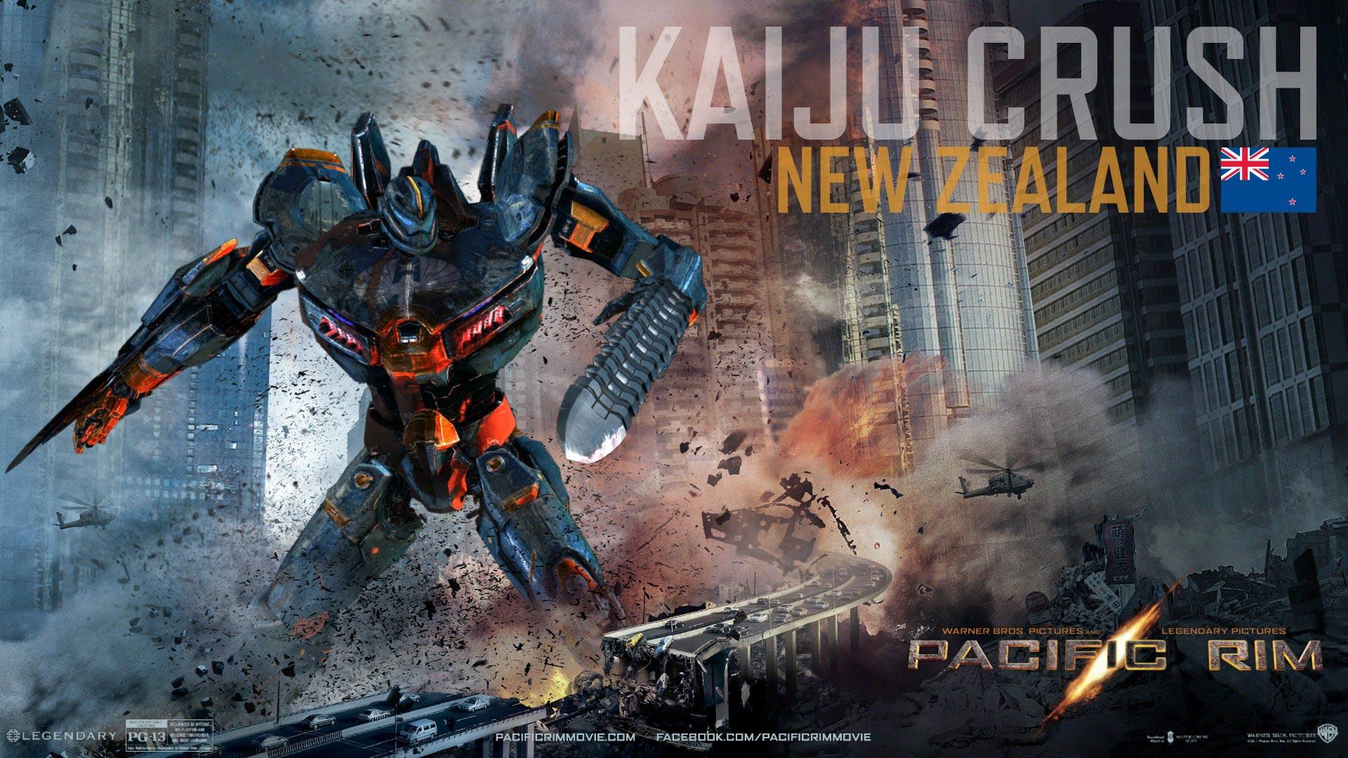 Kaiju Crush in Pacific Rim Wallpaper