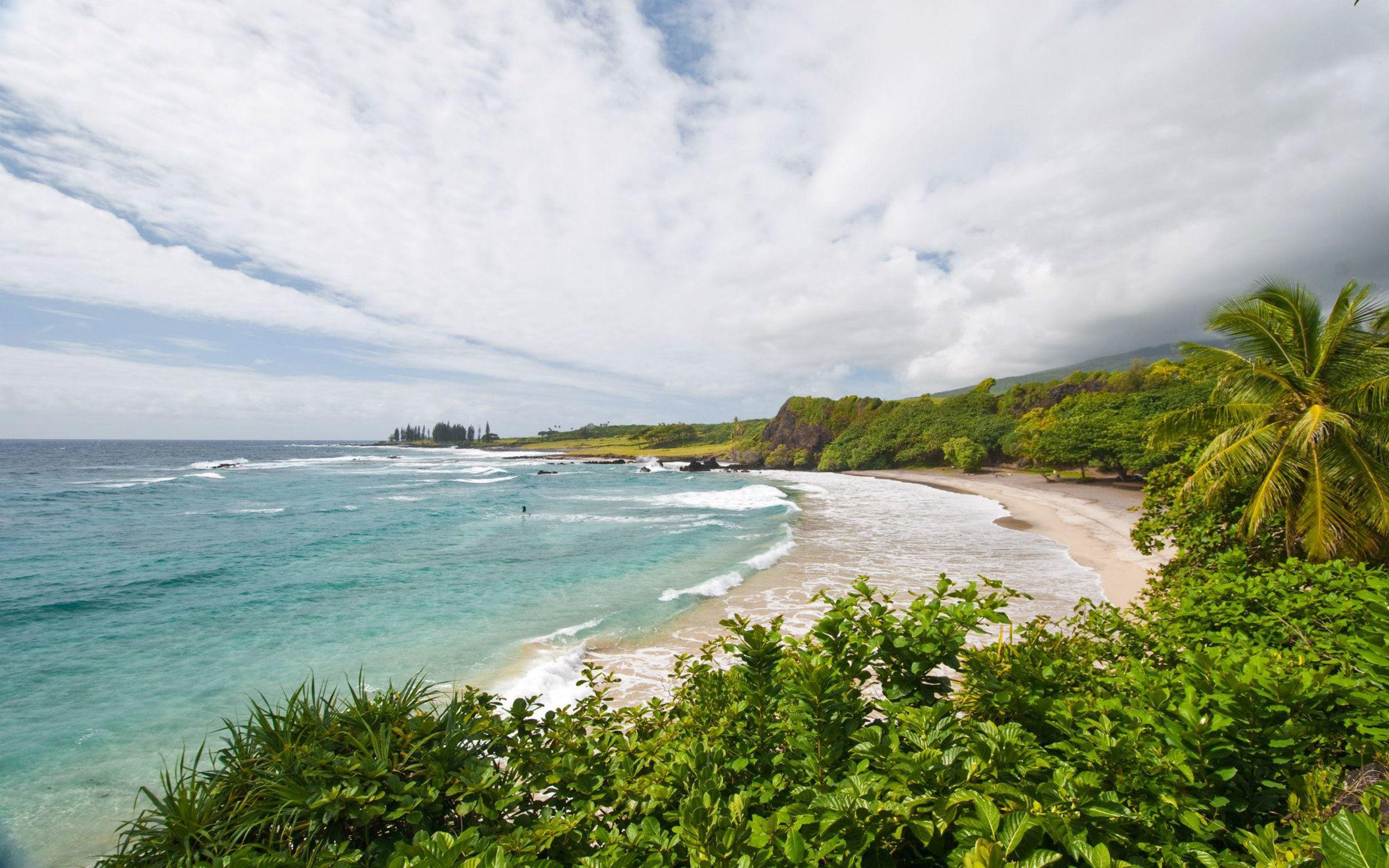 Hamoa Beach, Hawaii, United States HD Wallpaper For Desktop