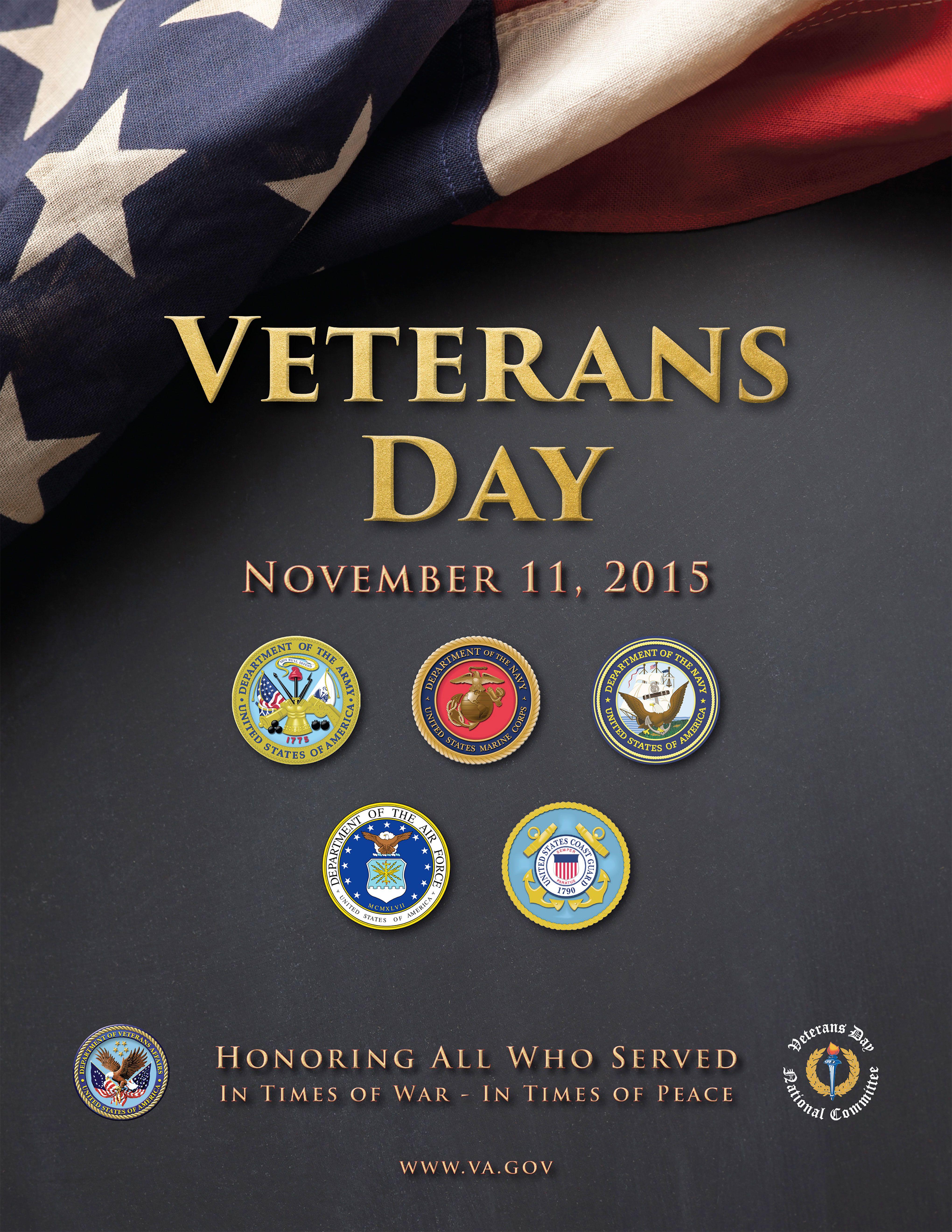 Veterans Day Posters Free Printable
