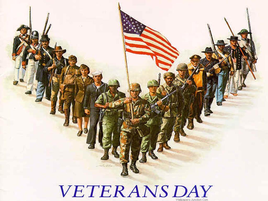 Happy Veterans Day Wallpaper Free for iPhone