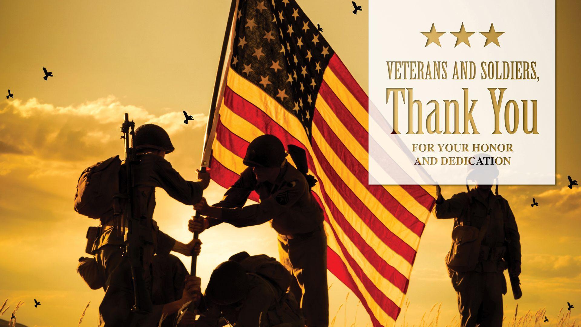Thank You Veterans Image & Wallpaper 2017