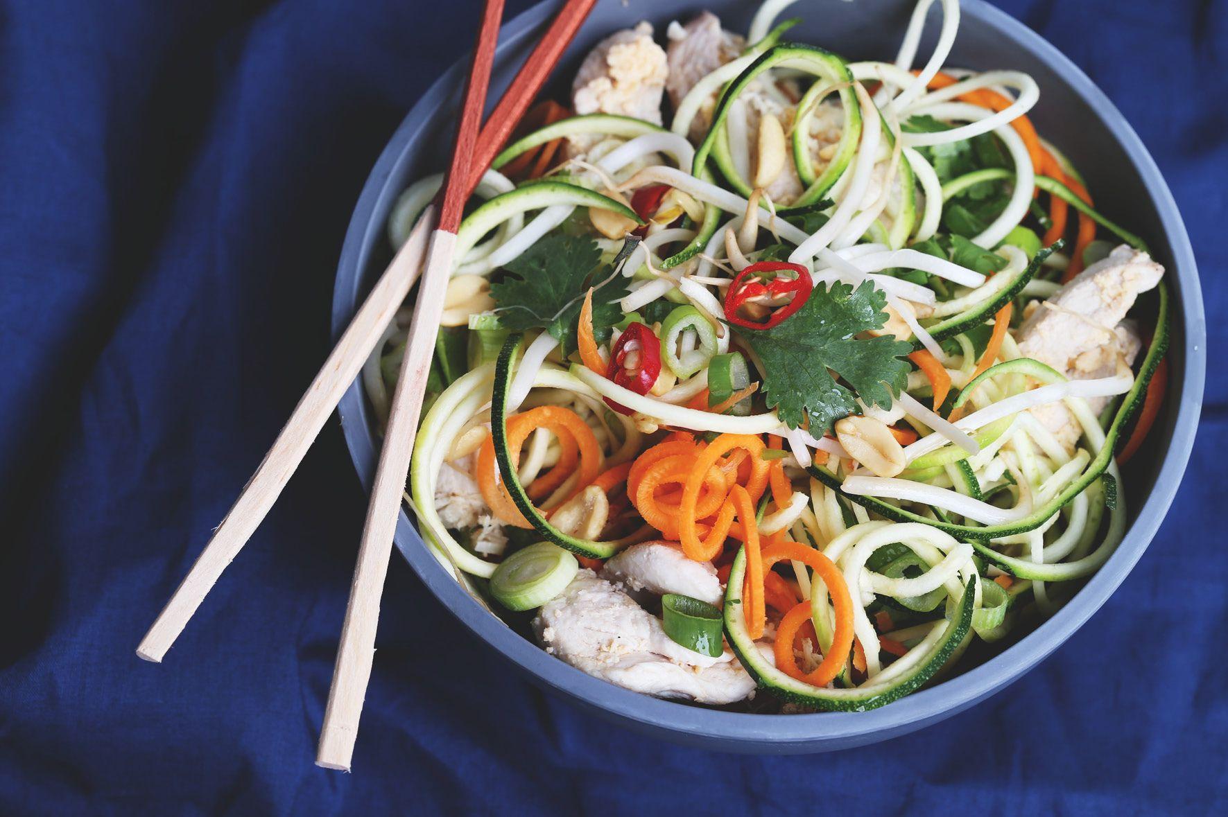 The Secret to Making Healthy Chicken Pad Thai Nourish Believe