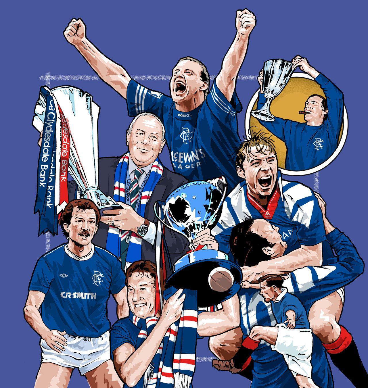 Glasgow Rangers book cover