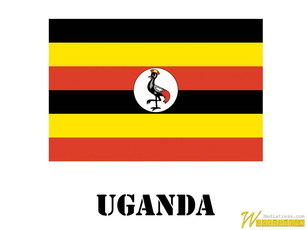 Uganda Flag Wallpaper
