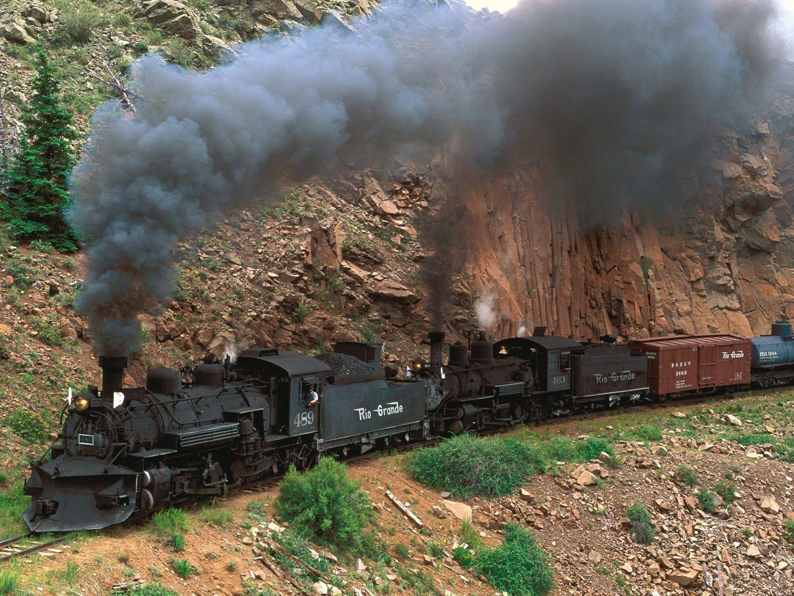 Cumbres and Toltec Steam Train Wallpaper Colorado World Wallpaper