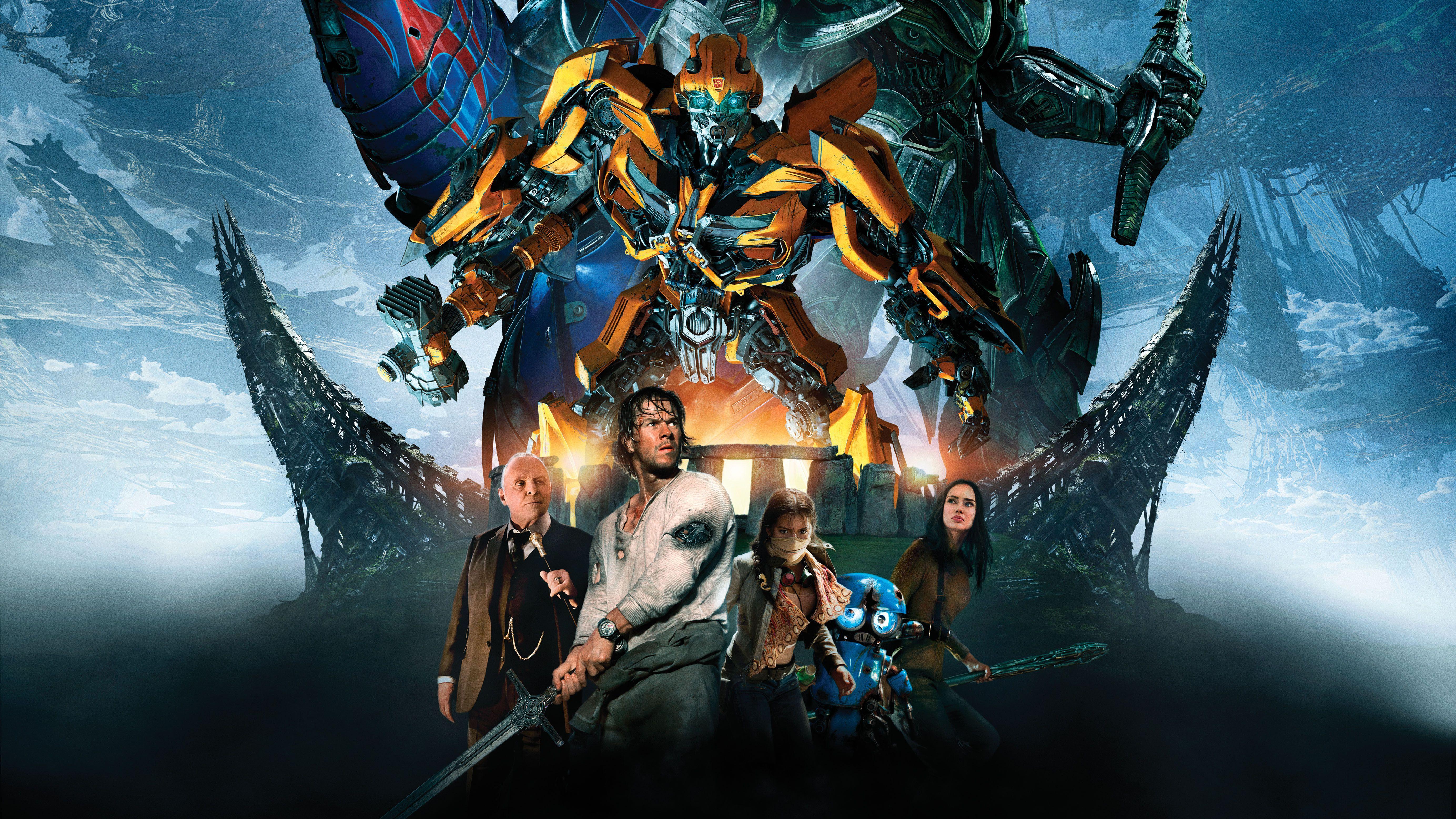 Wallpaper Transformers: The Last Knight, Bumblebee, Mark Wahlberg