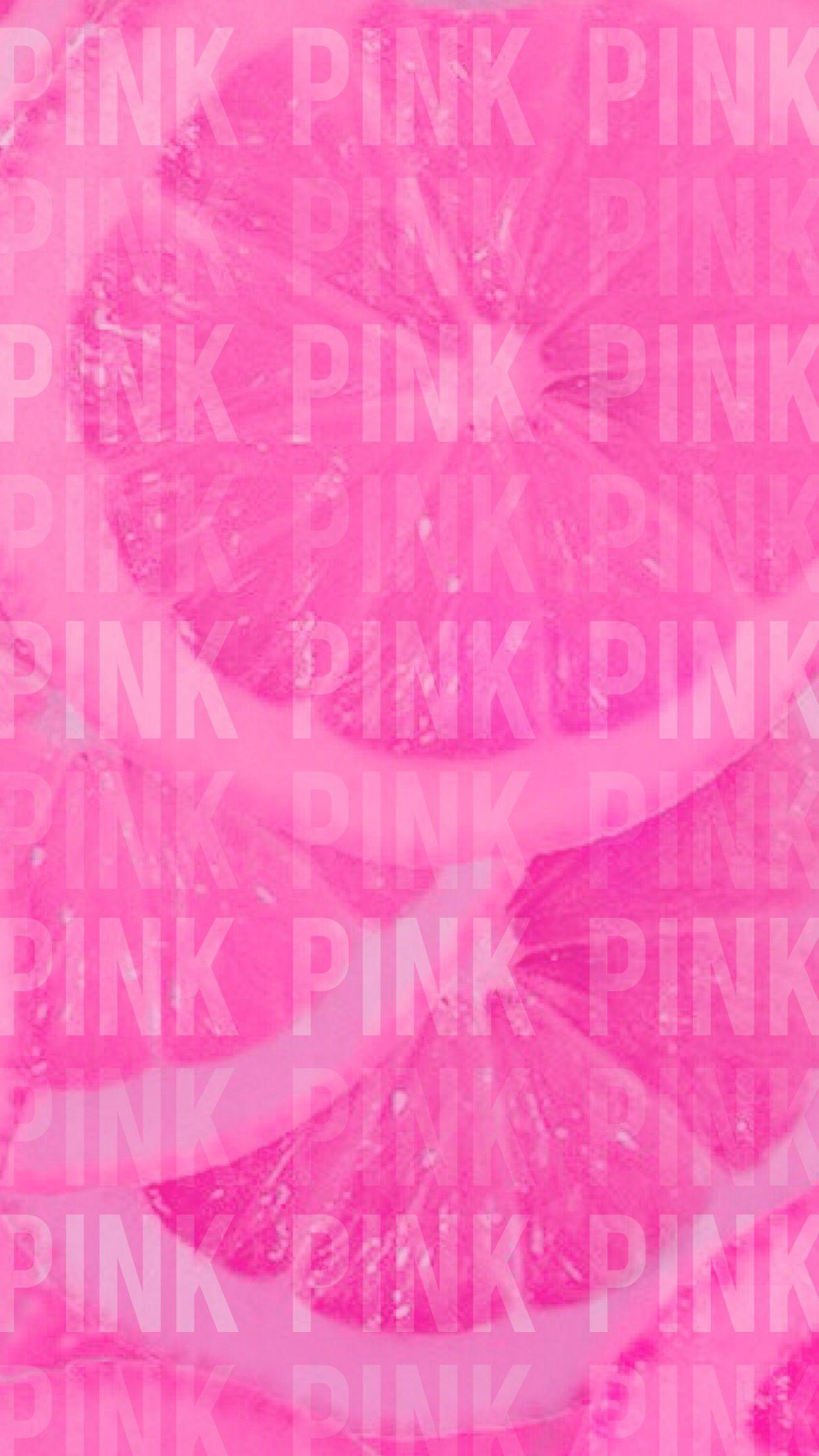 VS, Victoria's Secret, Pink, wallpaper, iPhone, background, fruit