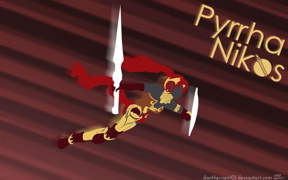 Pyrrha Nikos Silhouette Background