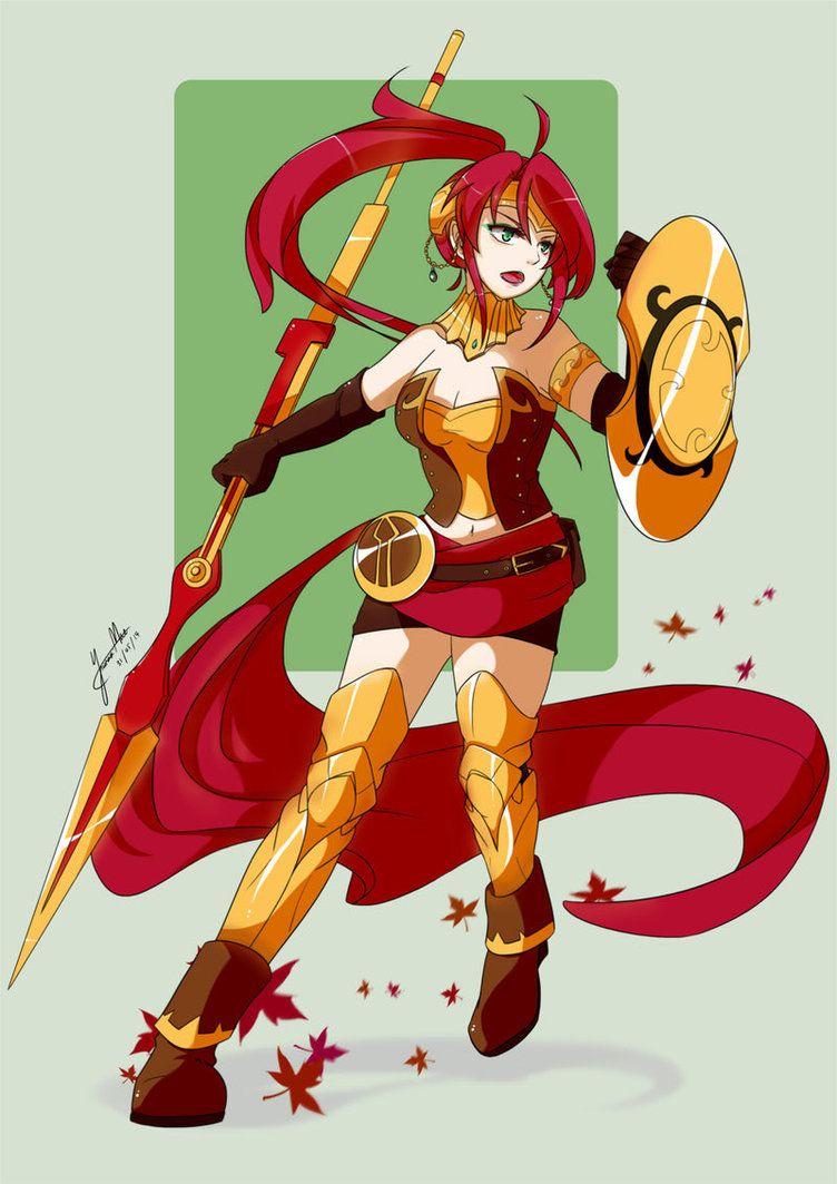 RWBY Pyrrha By Yurax Mae. RWBY. Rwby