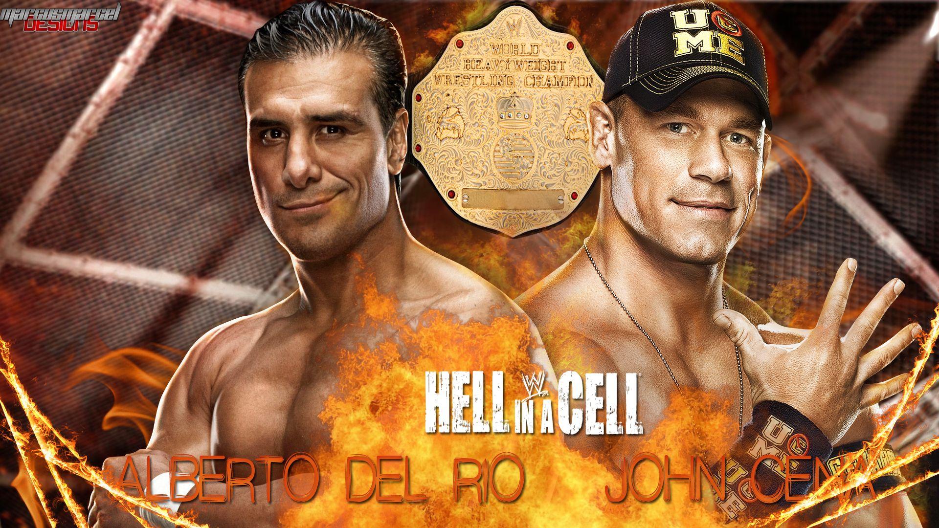 WWE HIAC, Alberto Del Rio vs John Cena Wallpaper