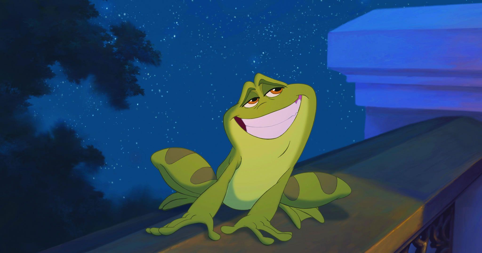 Naveen the Frog from Disney's Princess and the Frog Desktop Wallpaper