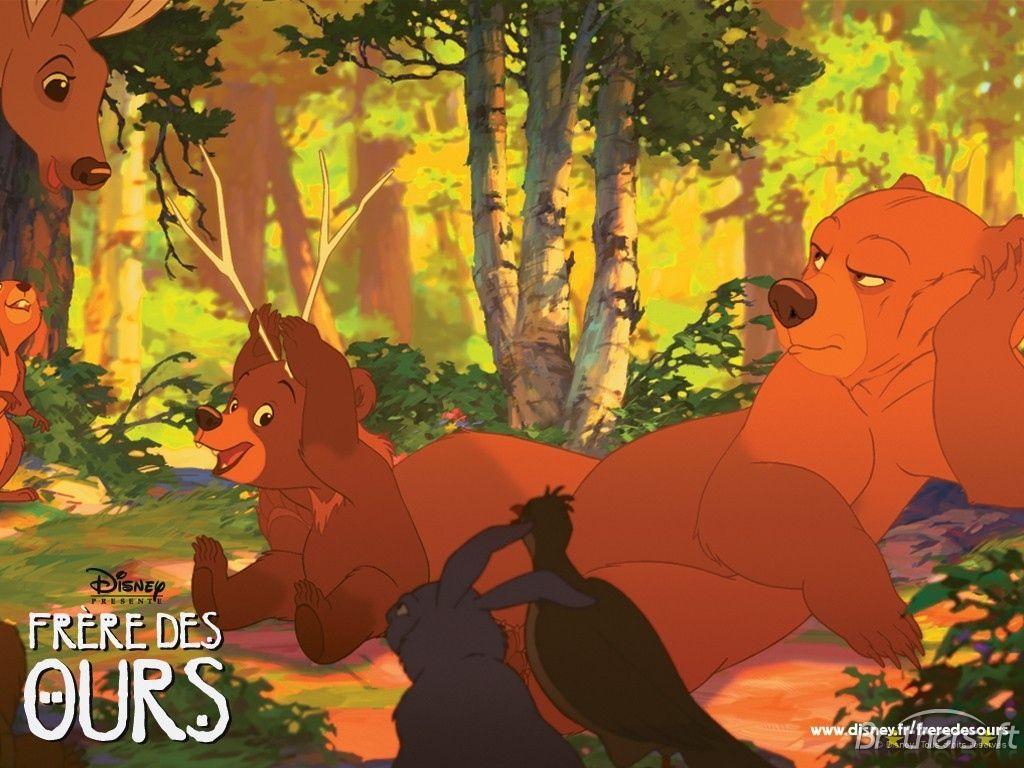 Download Free The Disney World Brother Bear Wallpaper, The Disney