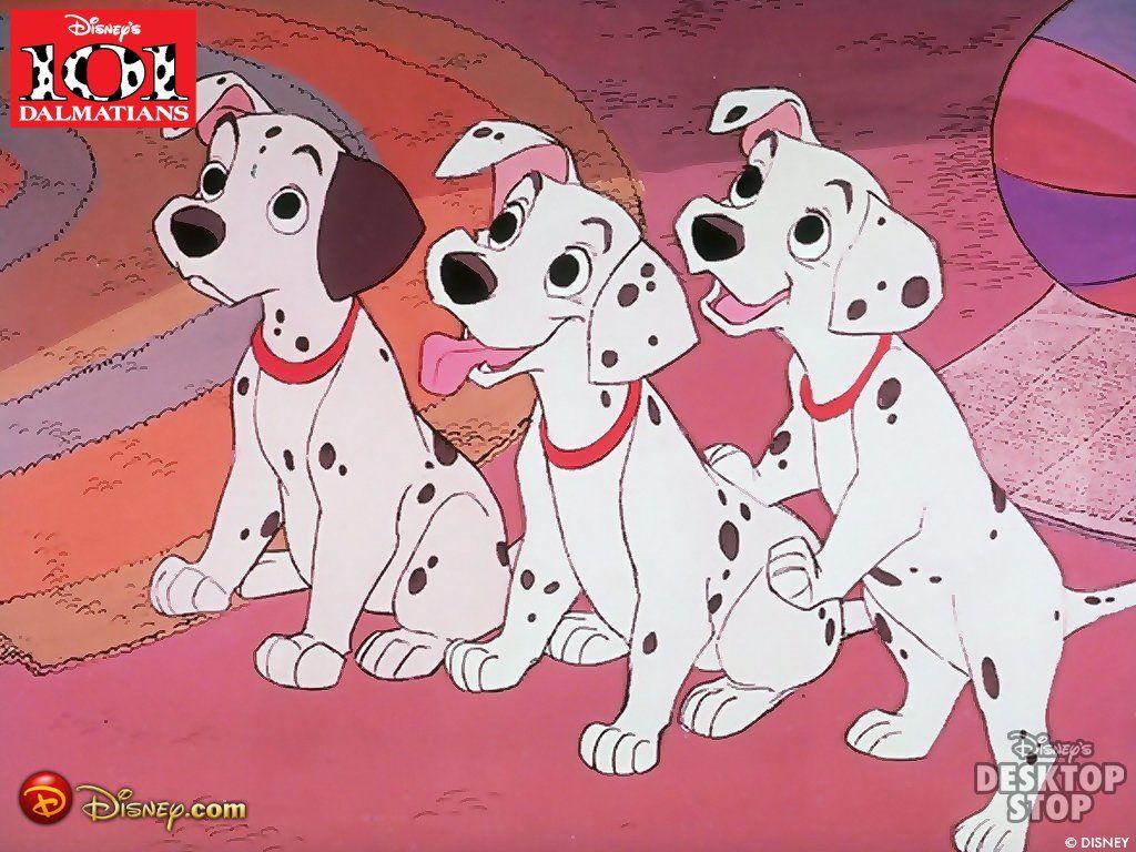 Download The First Meeting of Puppies in 101 Dalmatians Wallpaper   Wallpaperscom