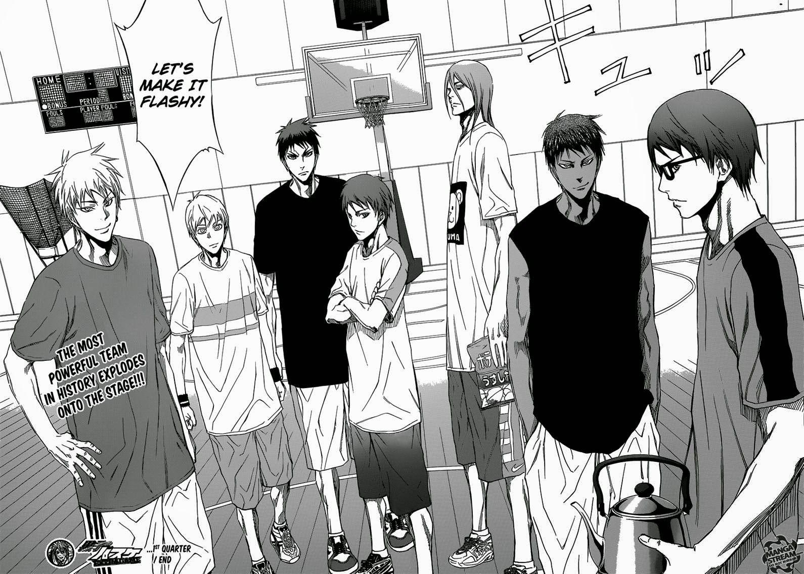 Kuroko no Basket Extra Game Chapter 1. Kuroko no Basket Manga