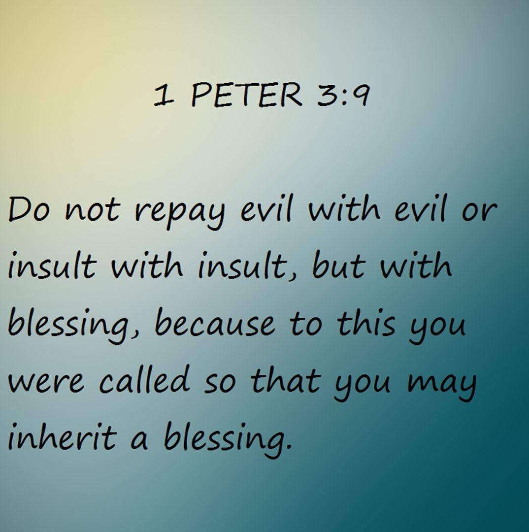 Bible verses about Kindness peter 3:9 HD Wallpaper Free Download