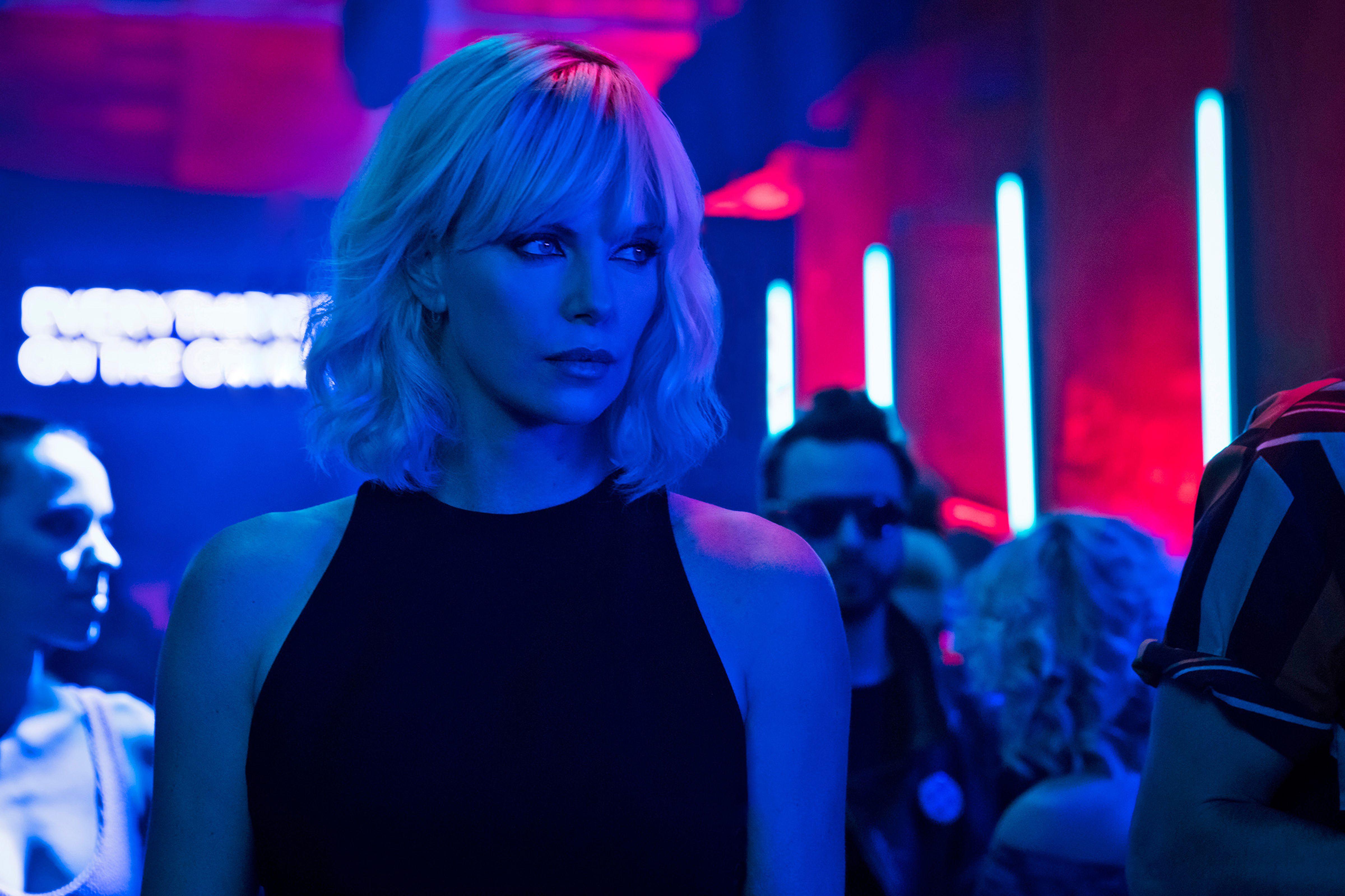 Wallpaper Atomic Blonde, Charlize Theron, 4K, Movies