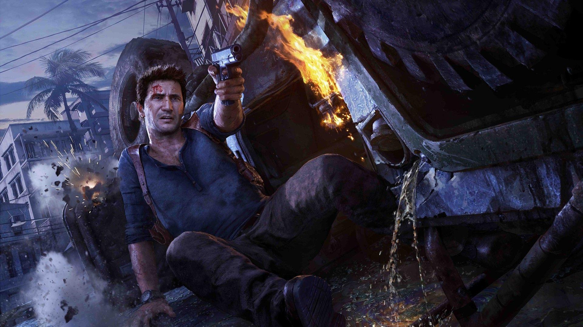 Uncharted 4 store wallpaper 4k