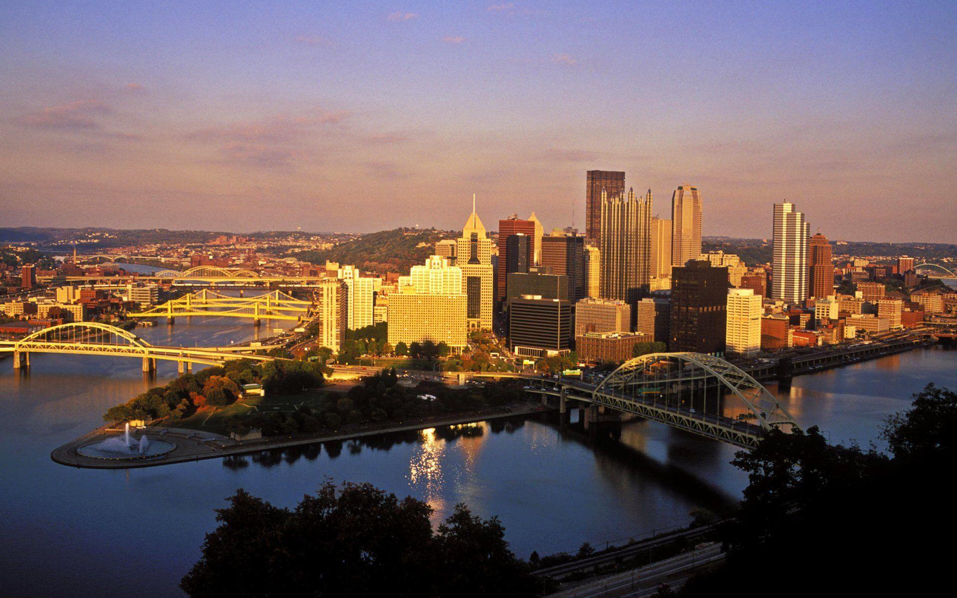 Pittsburgh Skyline HD Wallpapers.