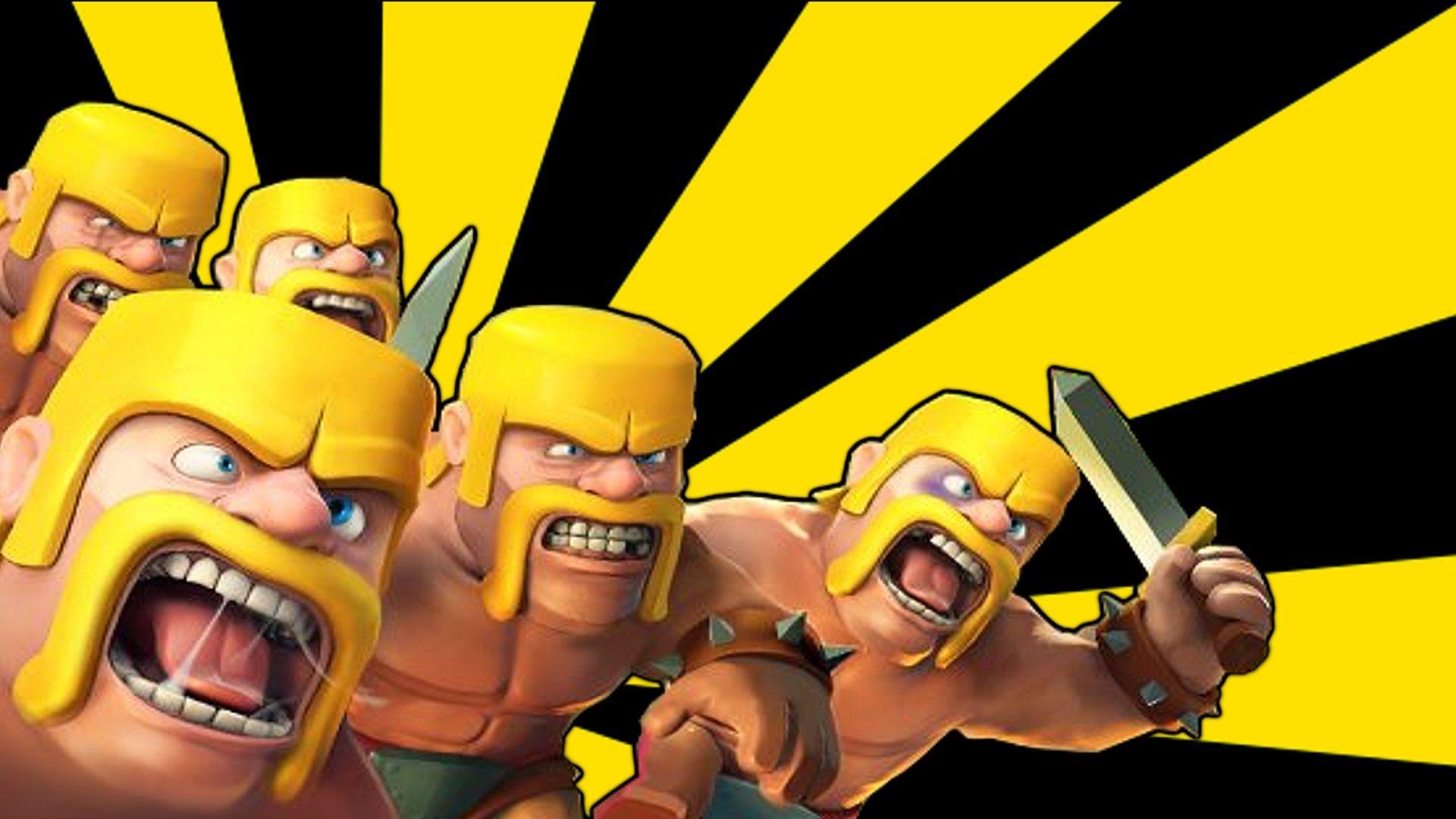 Clash of Clans Barbarian Wallpaper. Free