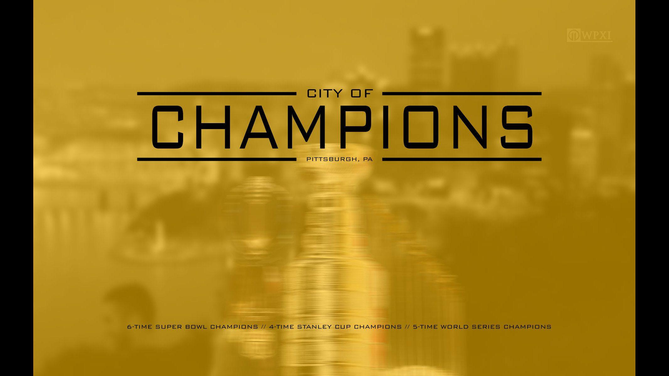 Show your Pittsburgh pride with CITY OF CHAMPIONS wallpaper!