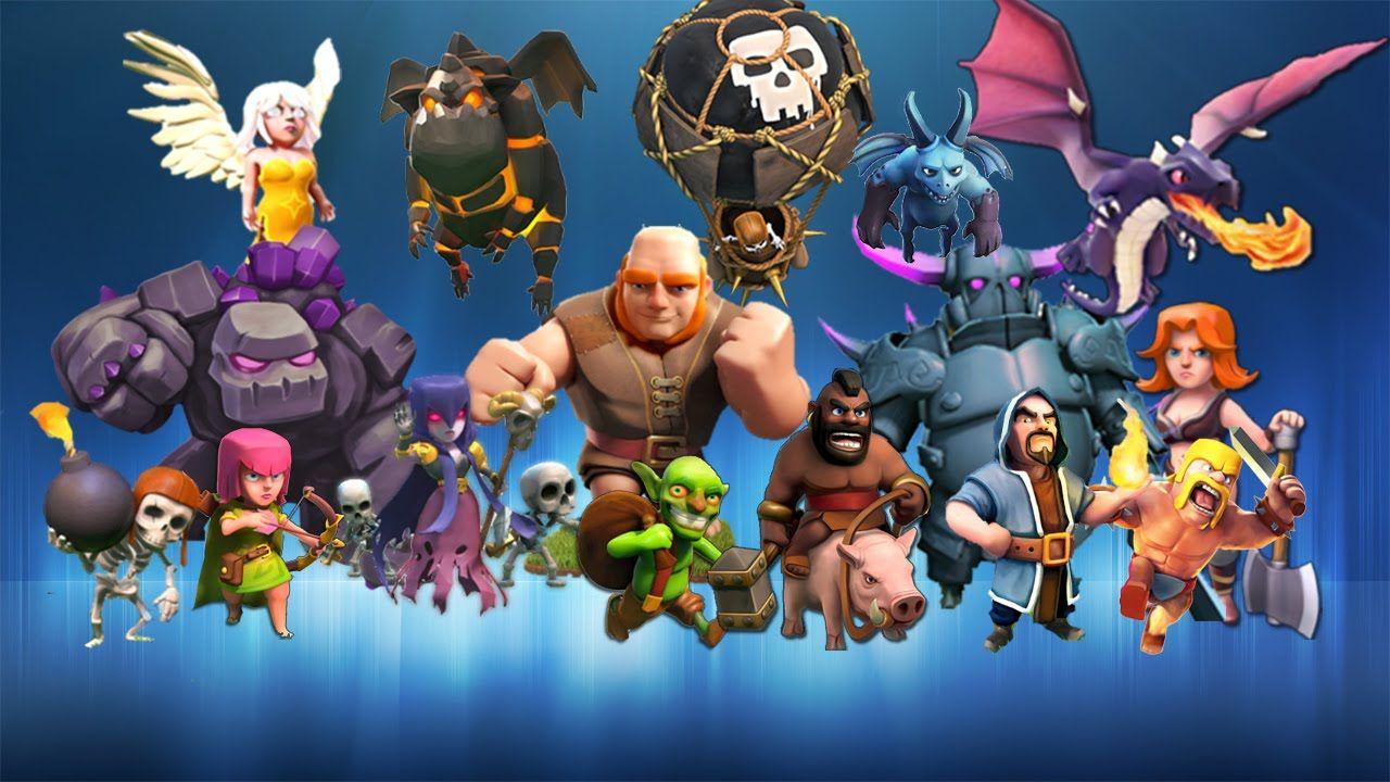 Image Gallery of Clash Of Clans Wallpaper Troops