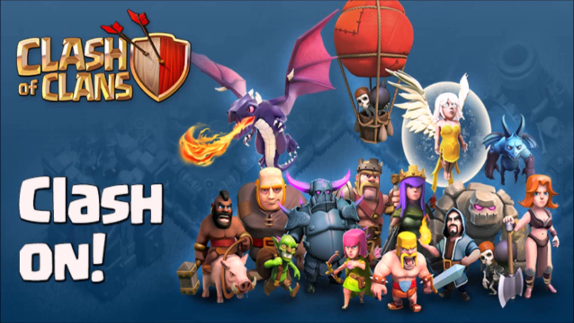 clash of clans troops