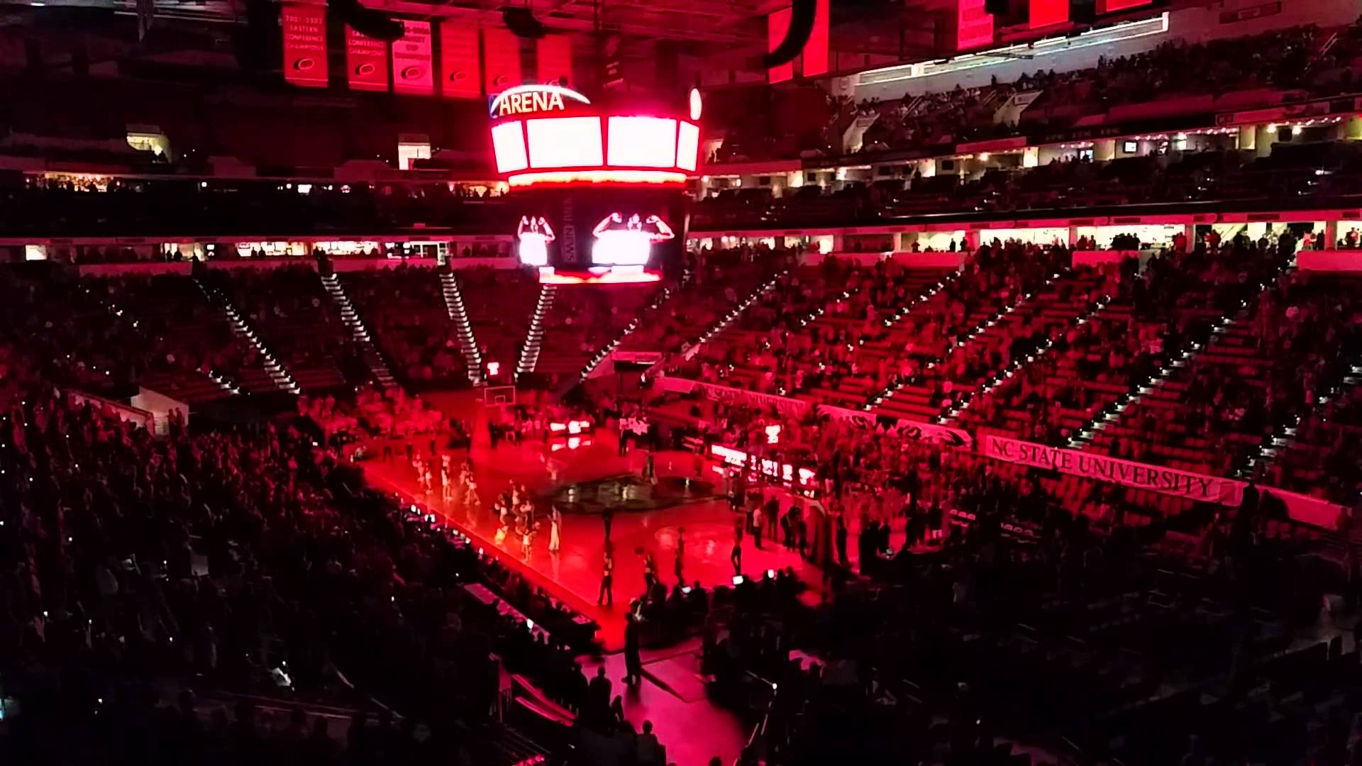NC State men's basketball intro vs Boise State