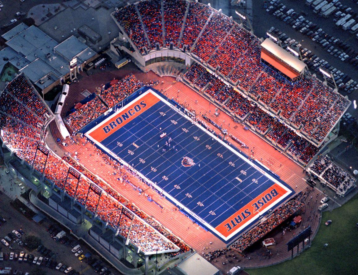 Boise State. Boise State Football Field. Welcome to Bronco